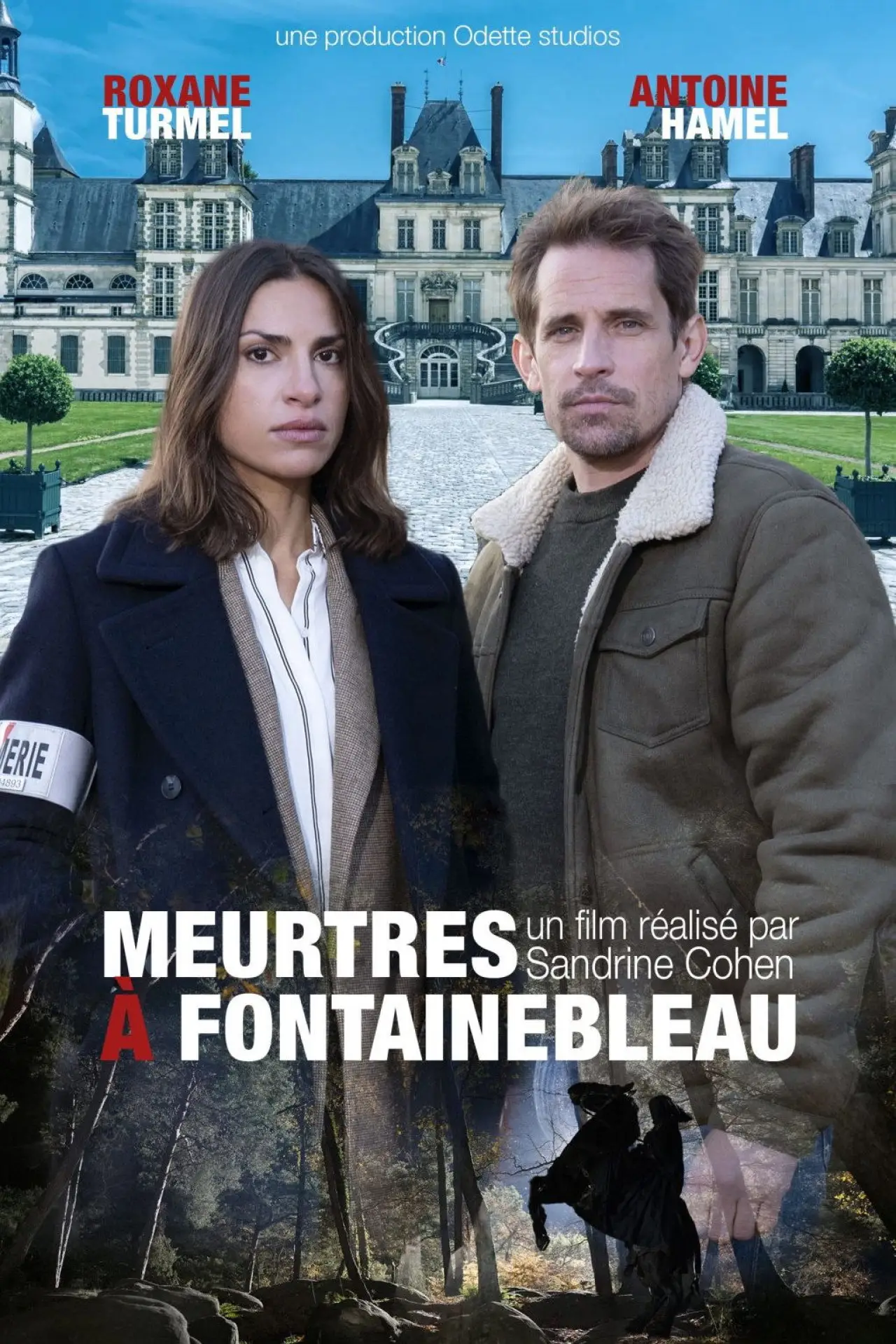 Plakat filmowy "Meurtres à Fontainebleau"