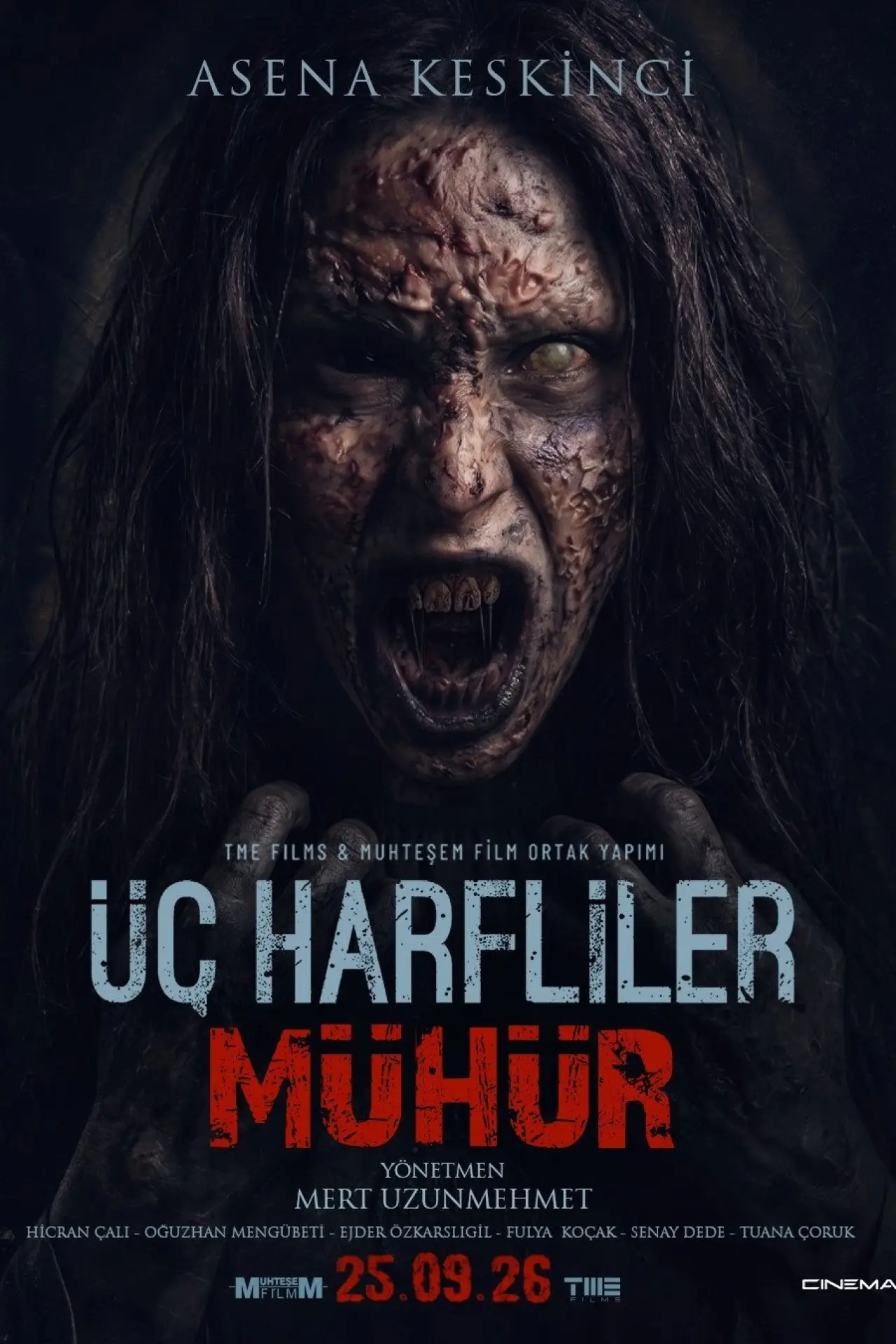 Plakat filmowy "Üç Harfliler: Mühür"