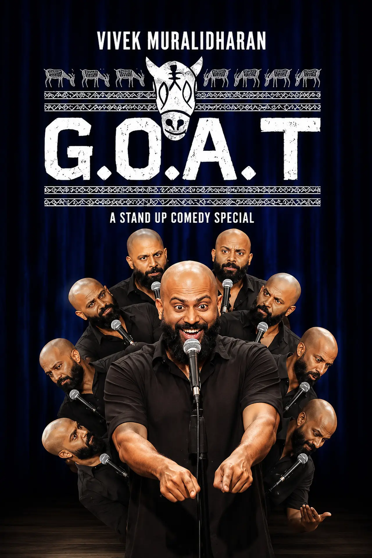 Plakat filmowy "GOAT - Vivek Muralidharan Standup Special"