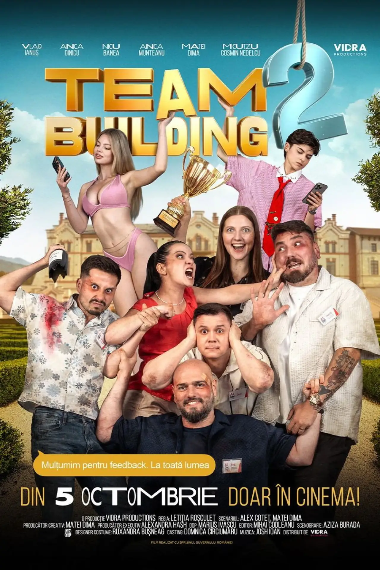 Plakat filmowy "Teambuilding 2"