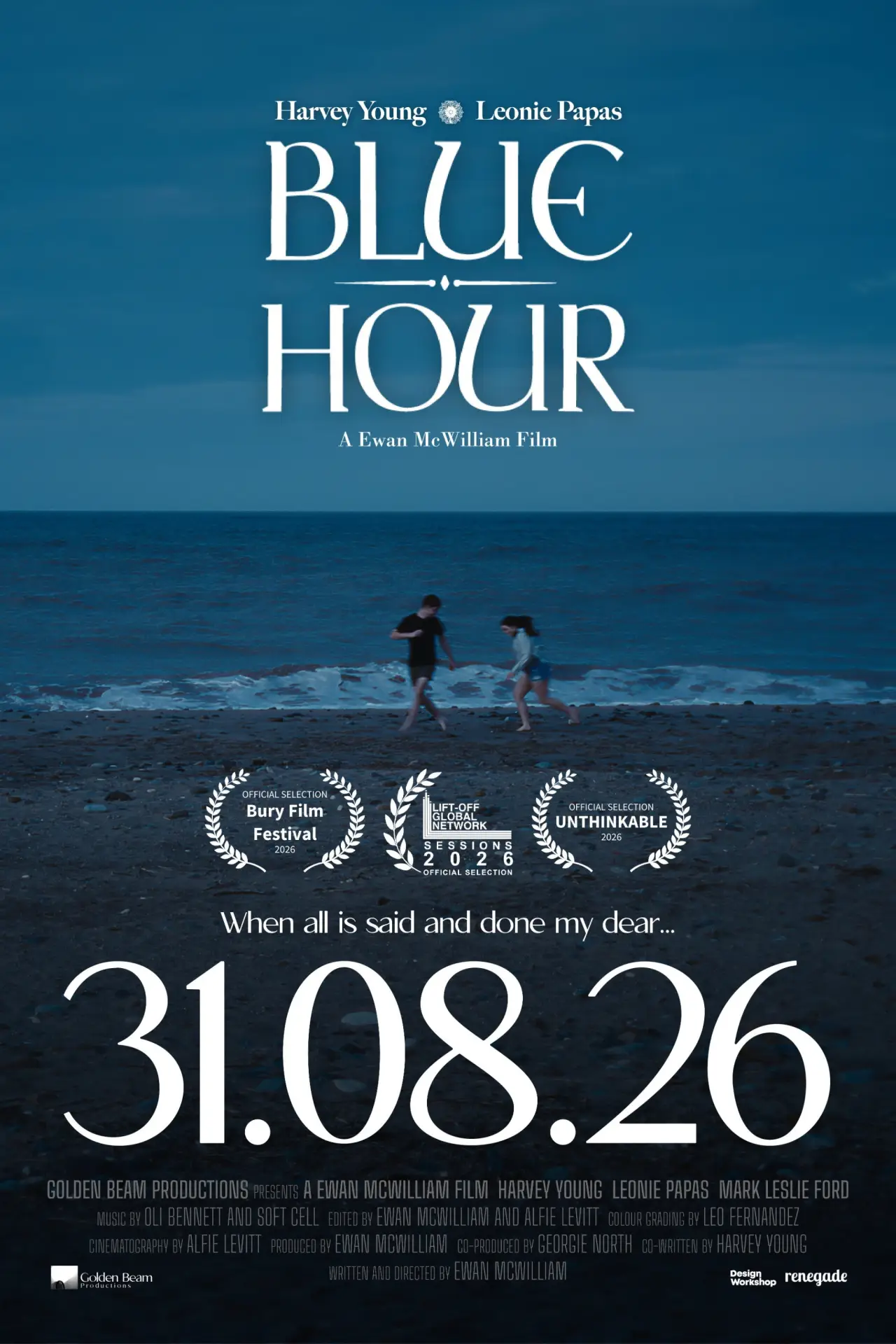 Plakat filmowy "Blue Hour"