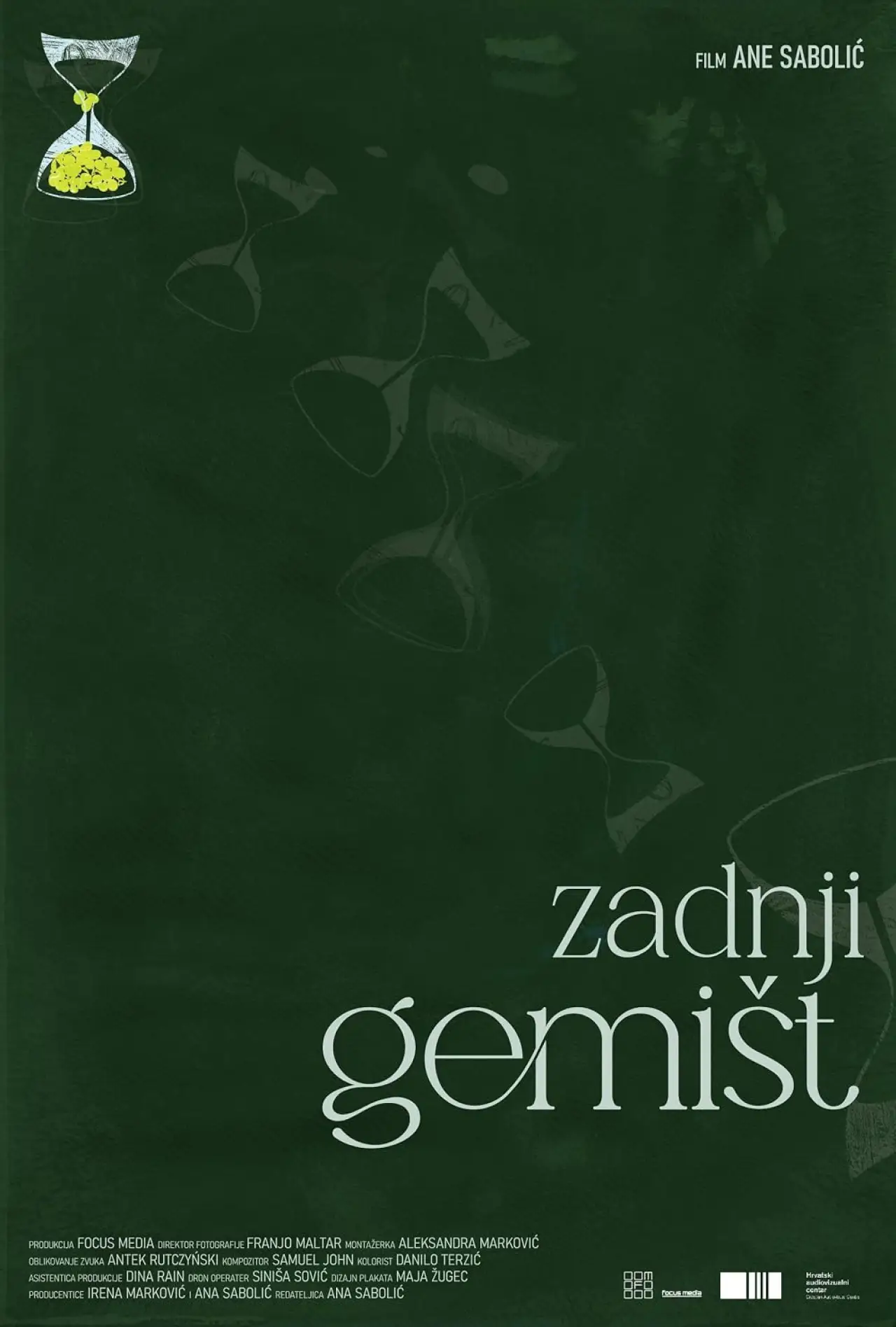 Plakat filmowy "Zadnji gemišt"