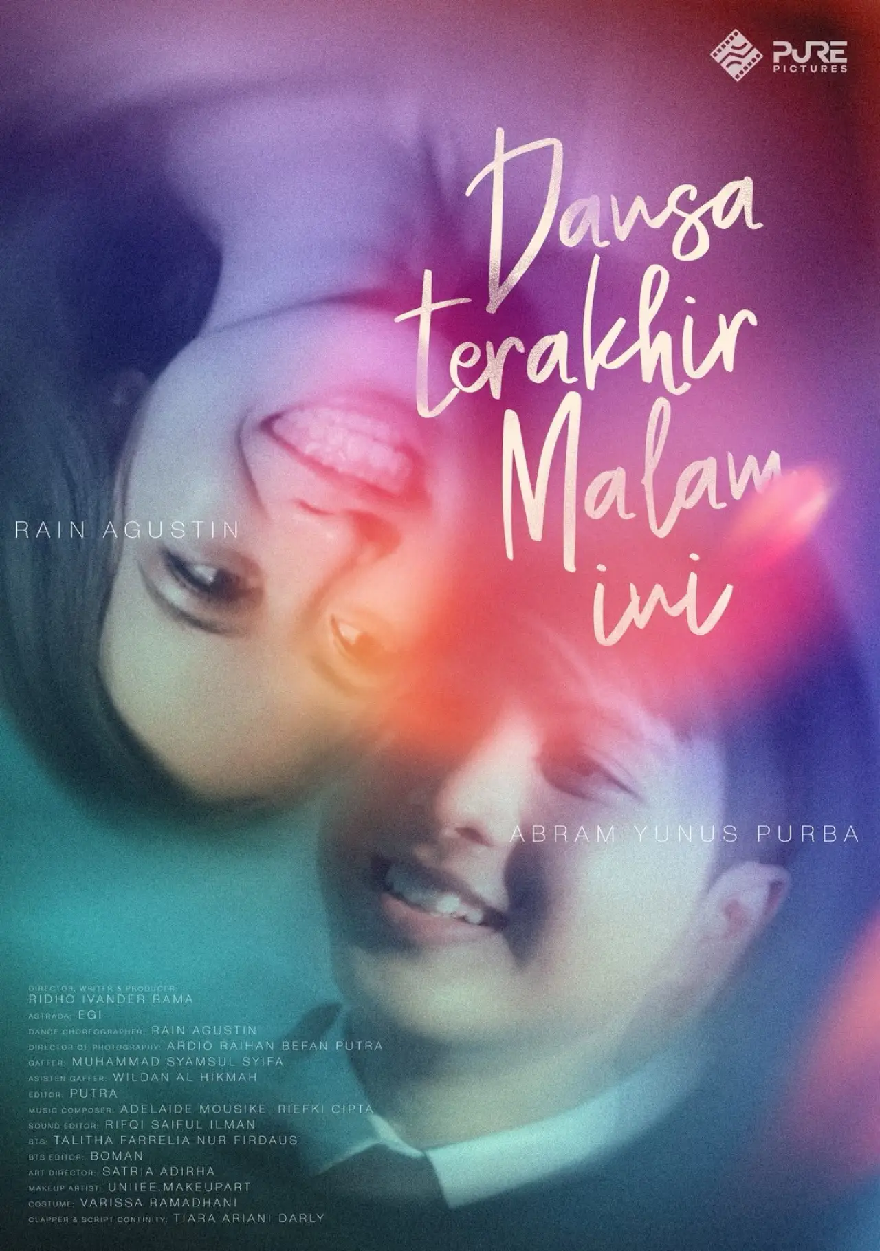 Plakat filmowy "Dansa Terakhir Malam Ini"