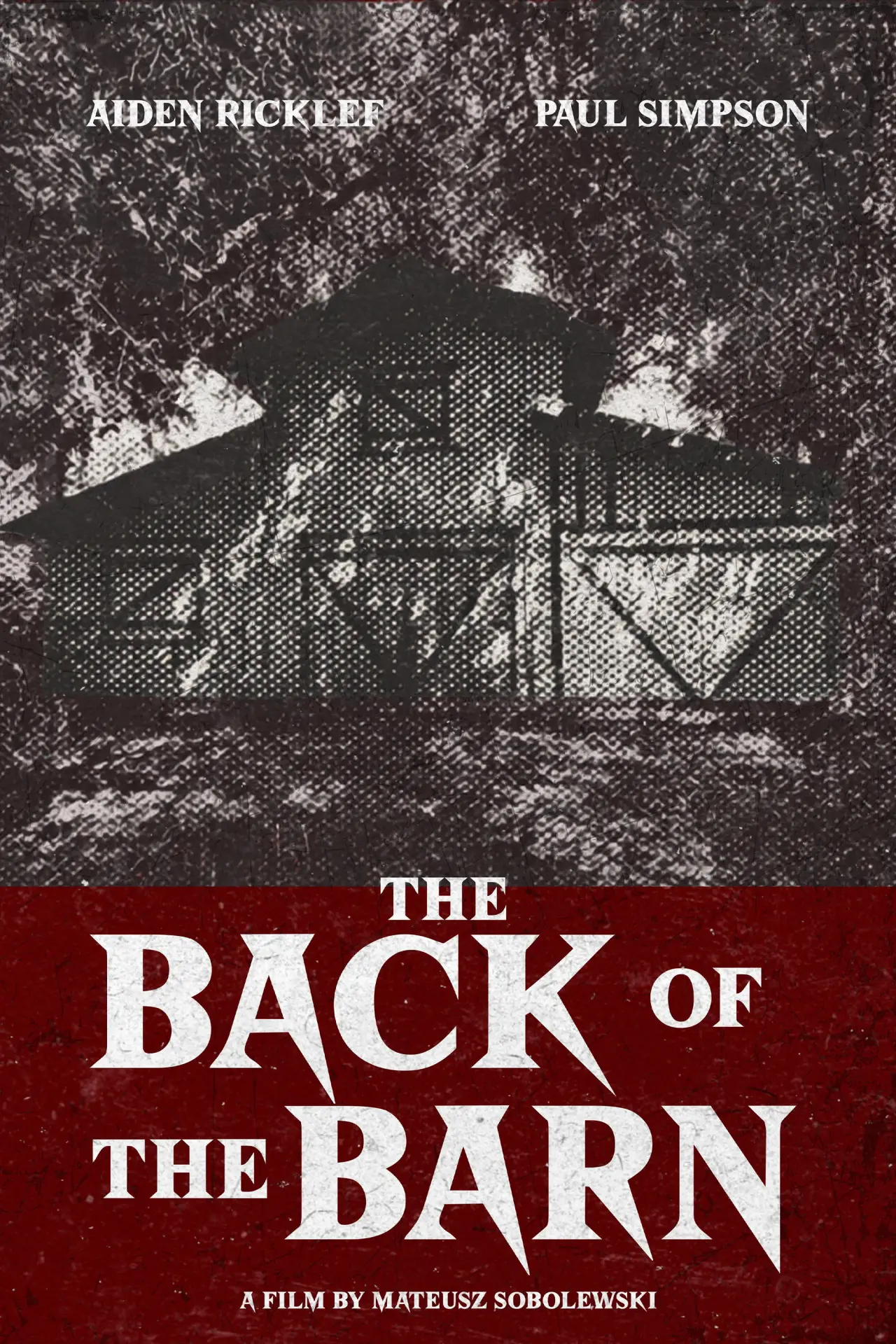 Plakat filmowy "The Back of the Barn"