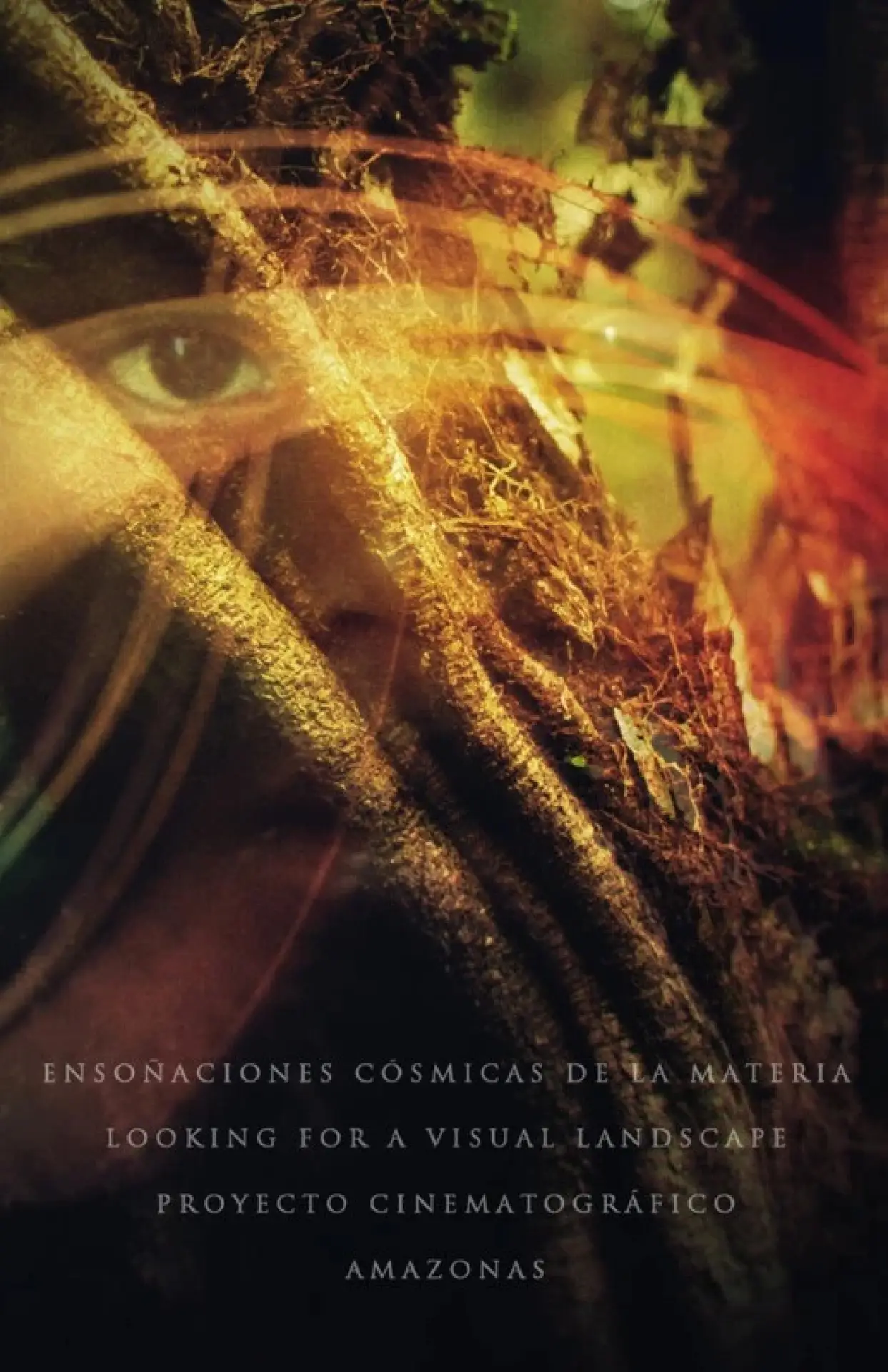 Plakat filmowy "Ensoñaciones cósmicas de la materia"