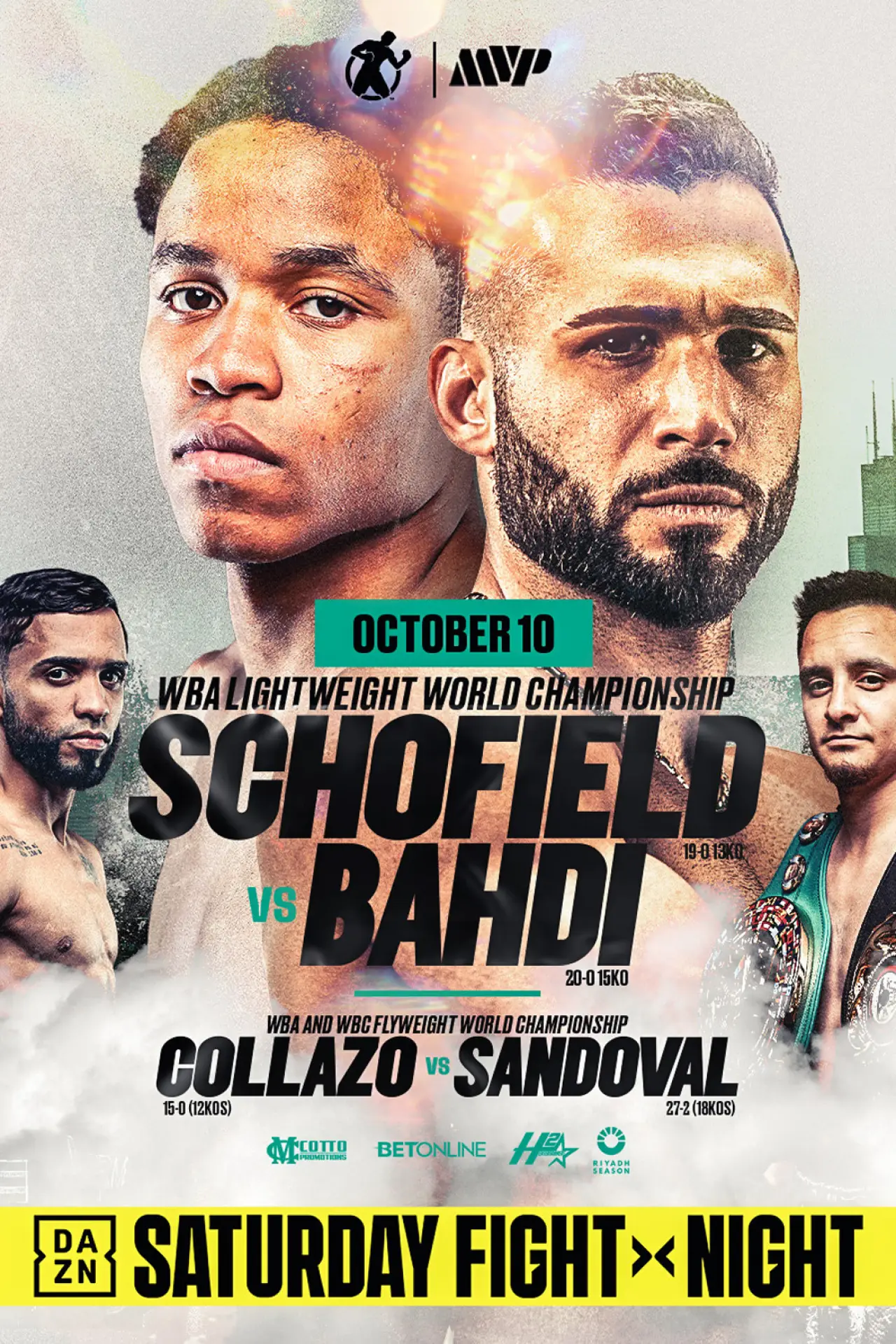 Plakat filmowy "Floyd Schofield Jr. vs. Lucas Bahdi"