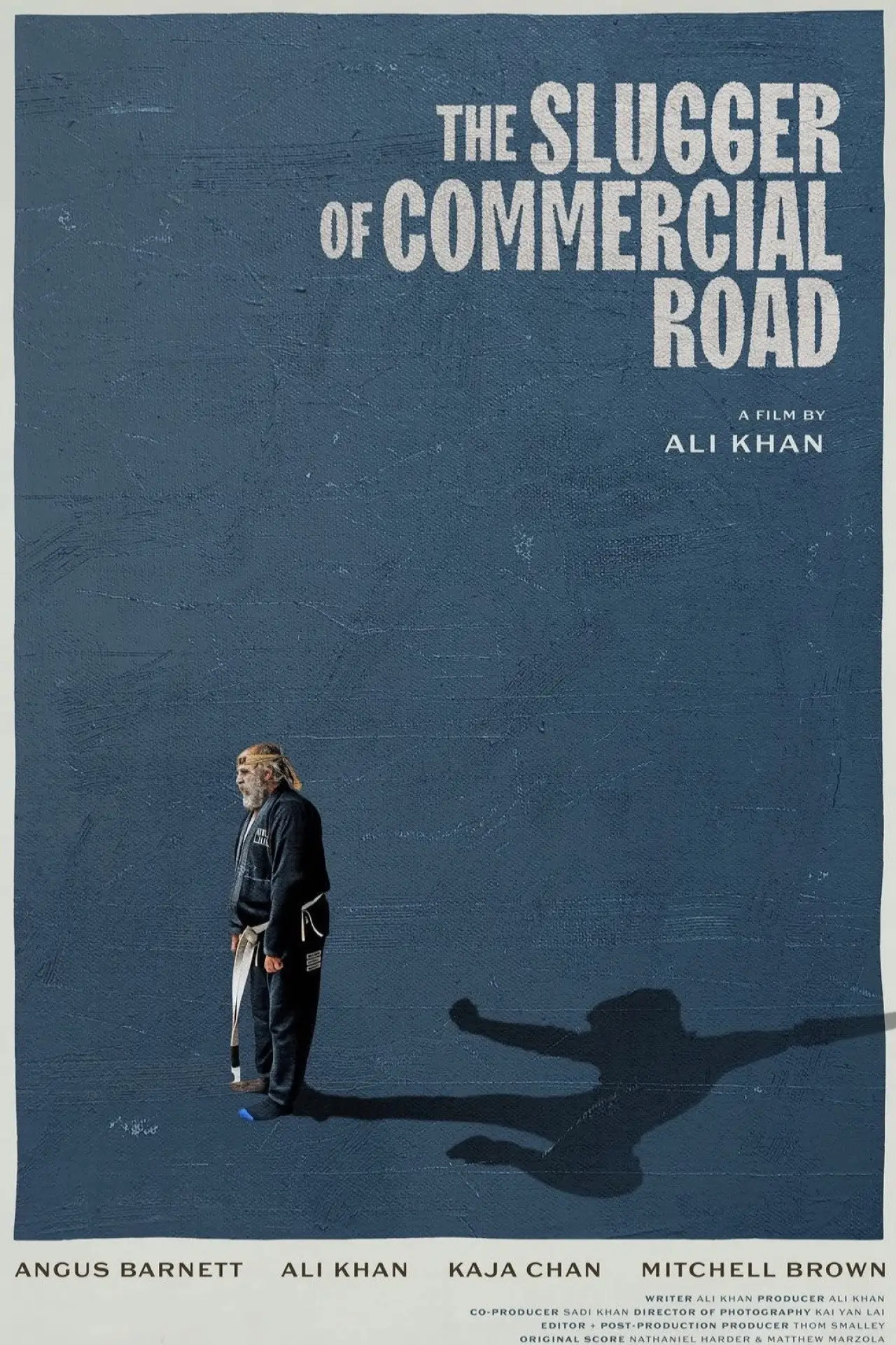 Plakat filmowy "The Slugger of Commerical Road"