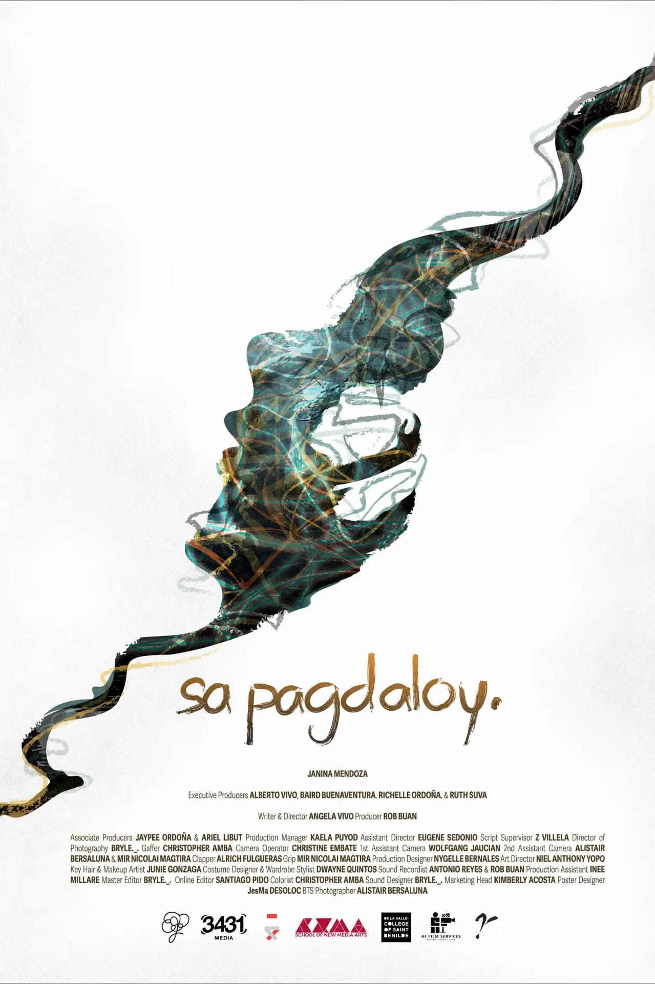 Plakat filmowy "sa pagdaloy."