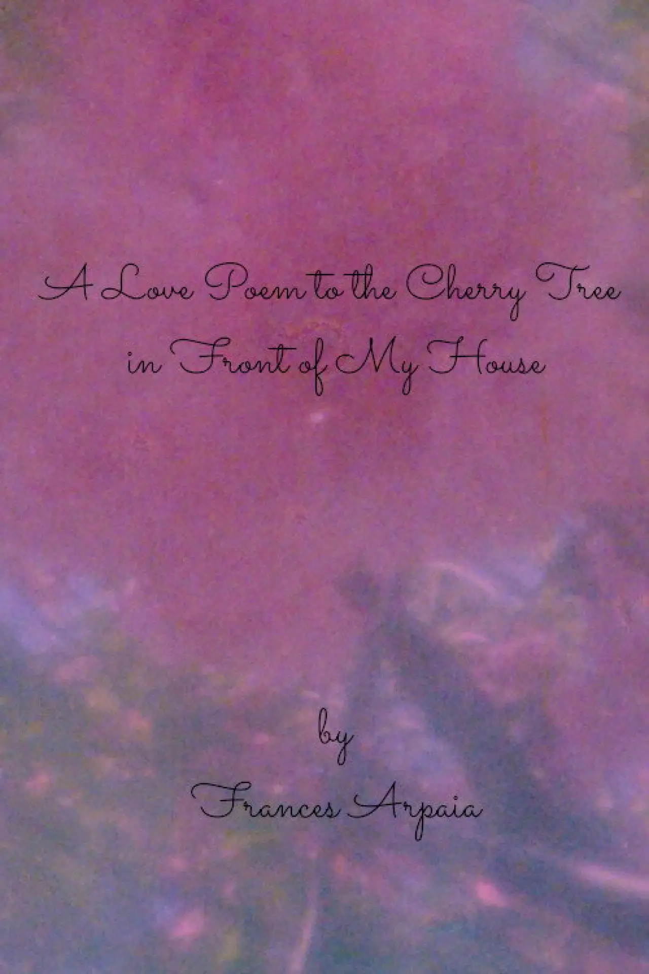 Plakat filmowy "A Love Poem to the Cherry Tree in Front of My House"