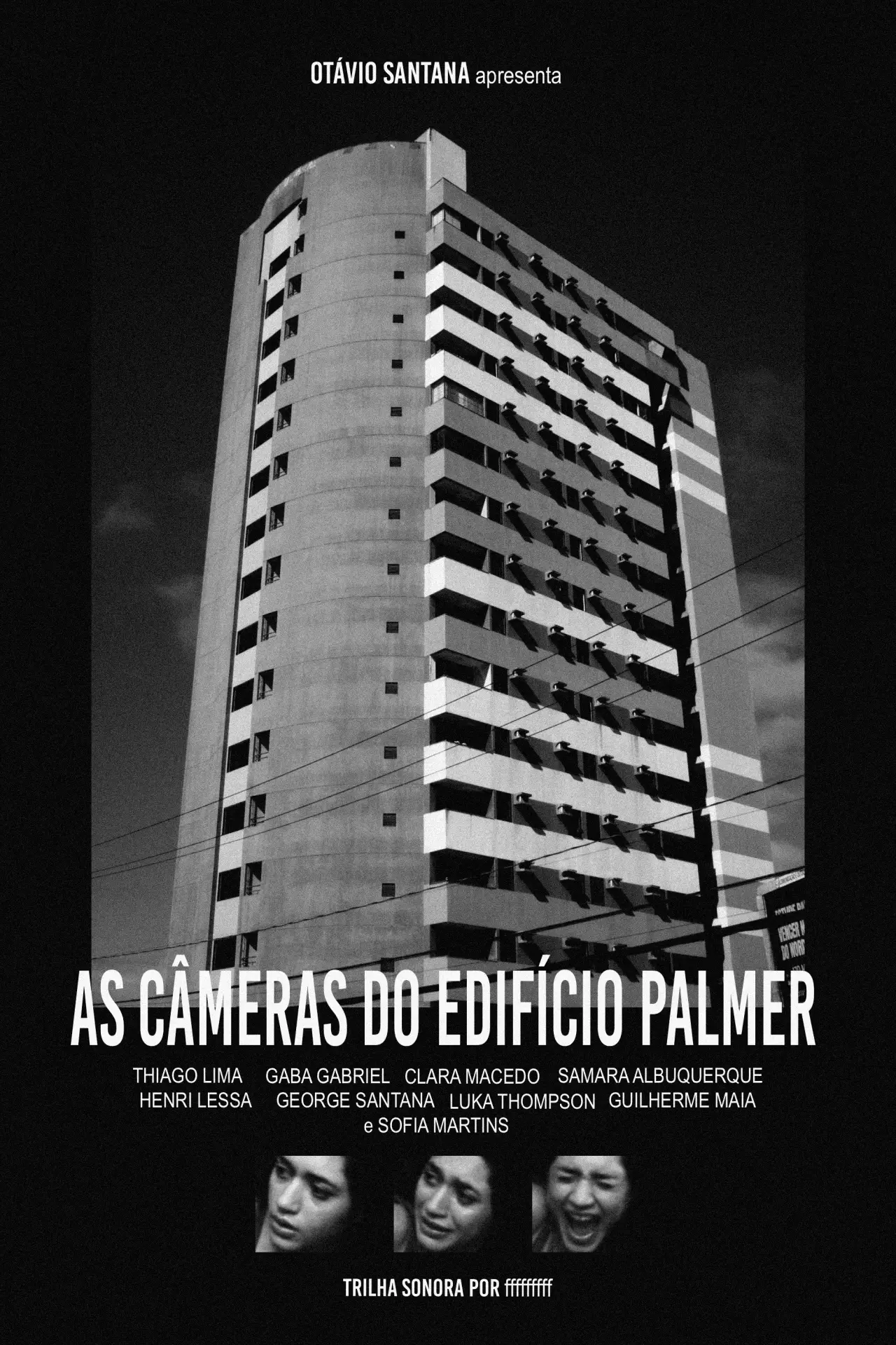 Plakat filmowy "As Câmeras do Edifício Palmer"