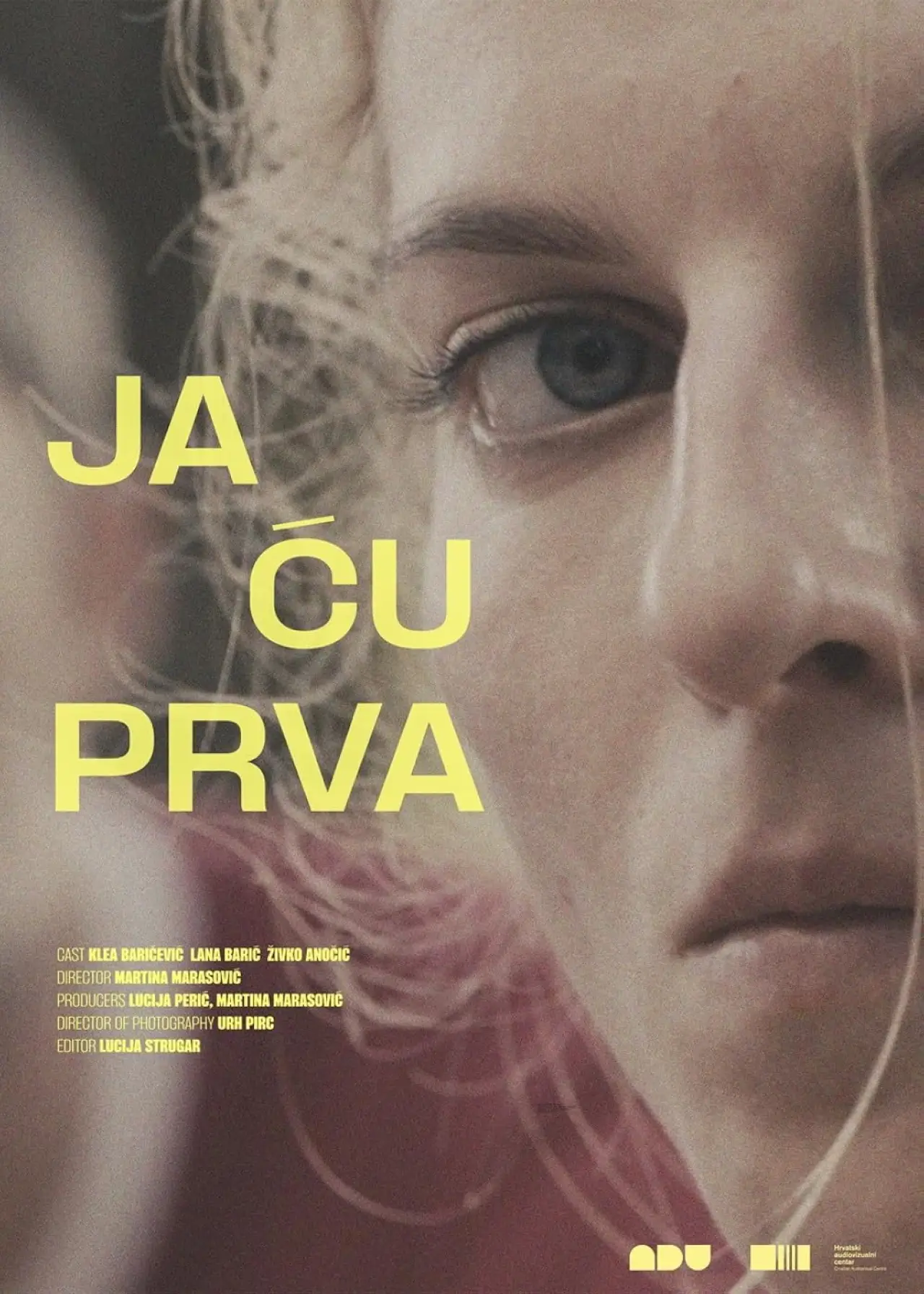 Plakat filmowy "Ja ću prva"