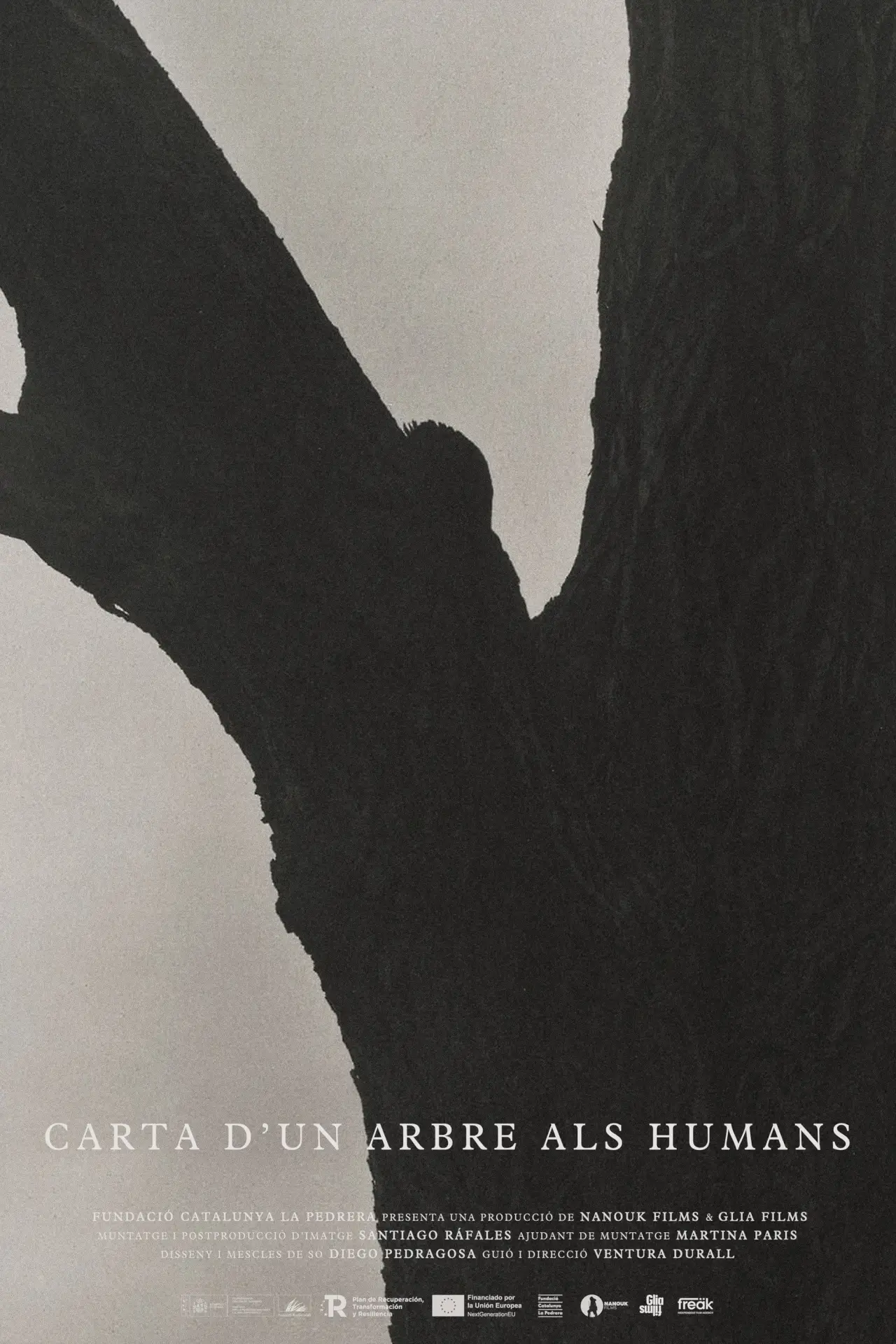 Plakat filmowy "Carta d’un arbre als humans"