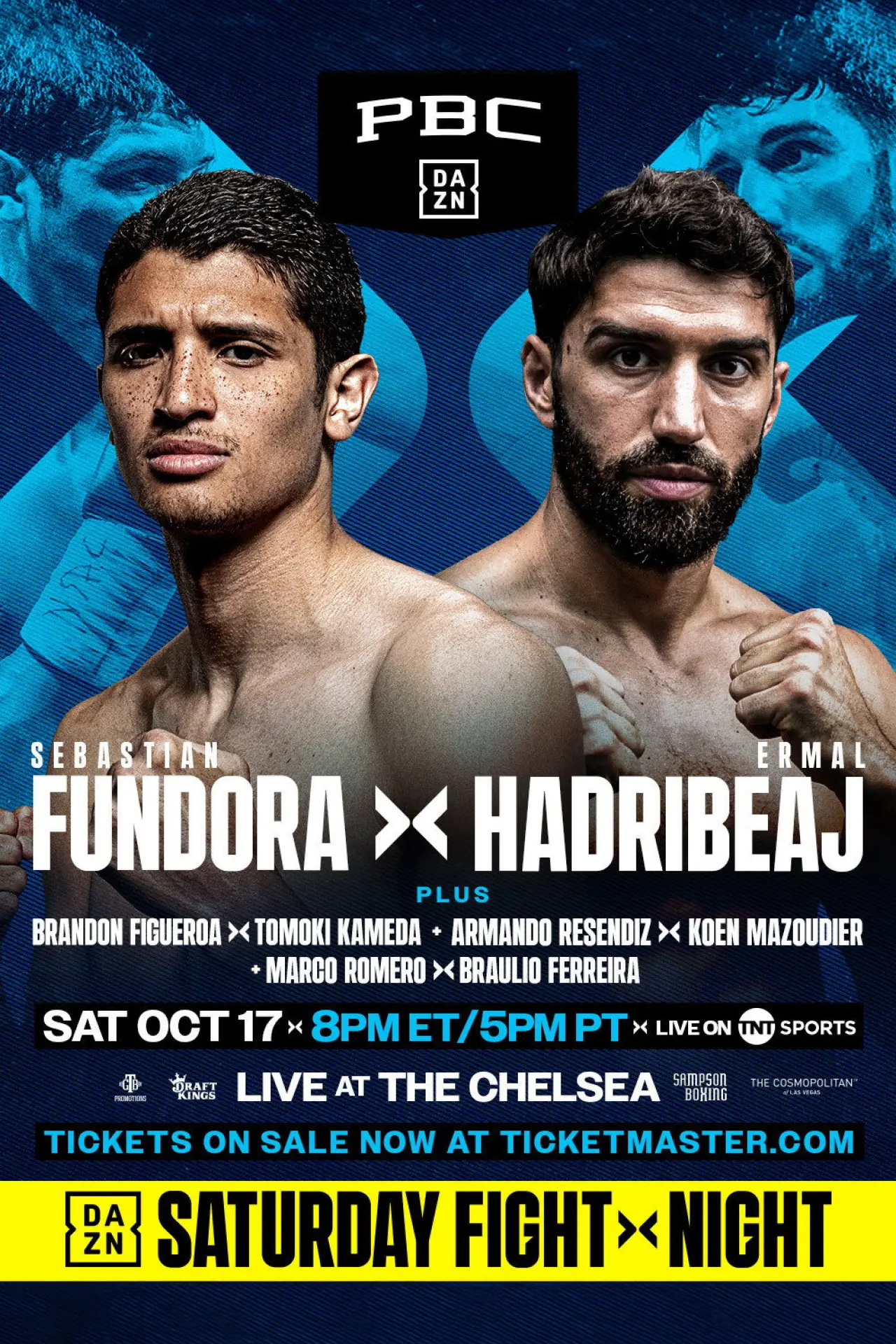 Plakat filmowy "Sebastian Fundora vs. Ermal Hadribeaj"
