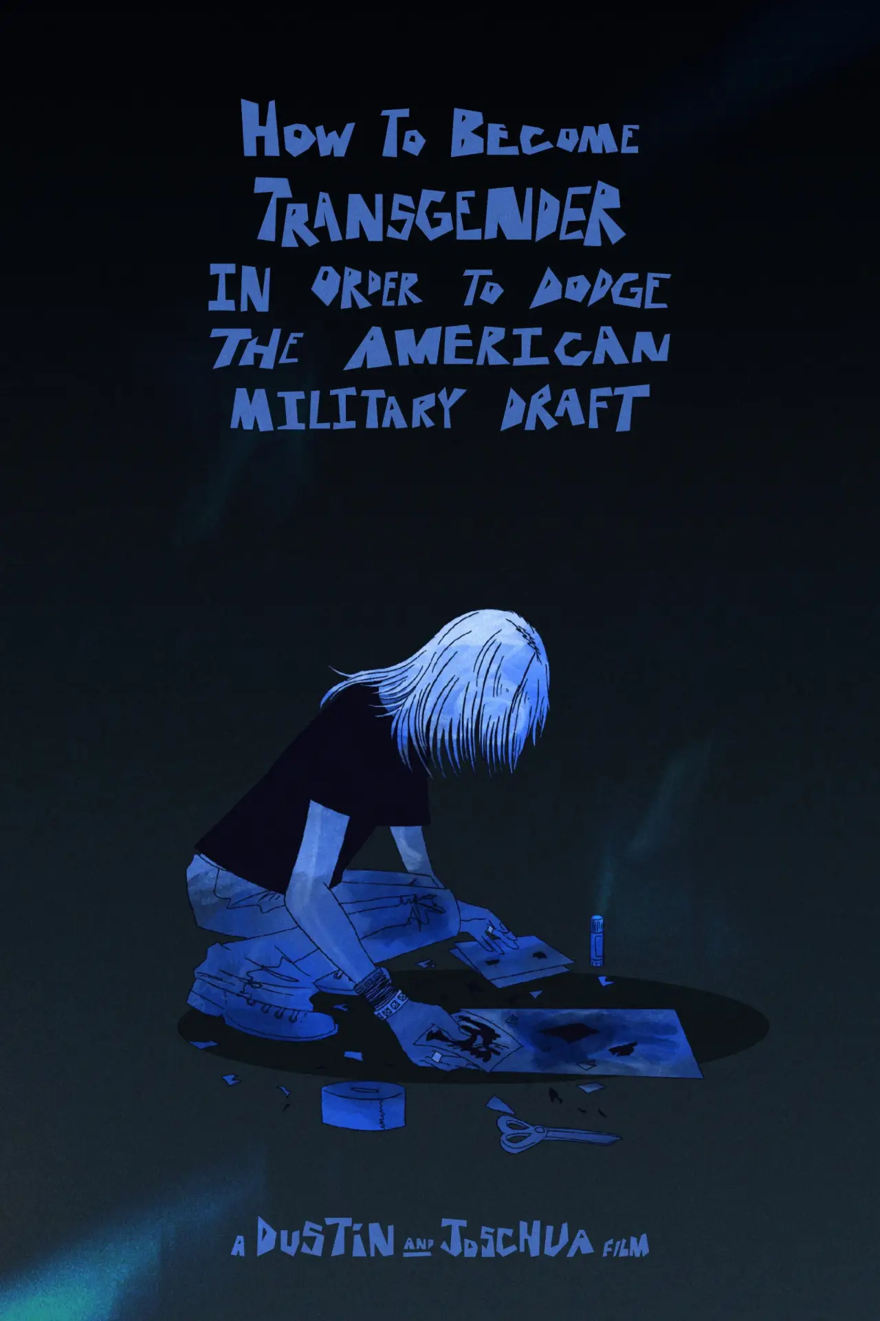 Plakat filmowy "How To Become Transgender In Order To Dodge The American Military Draft"