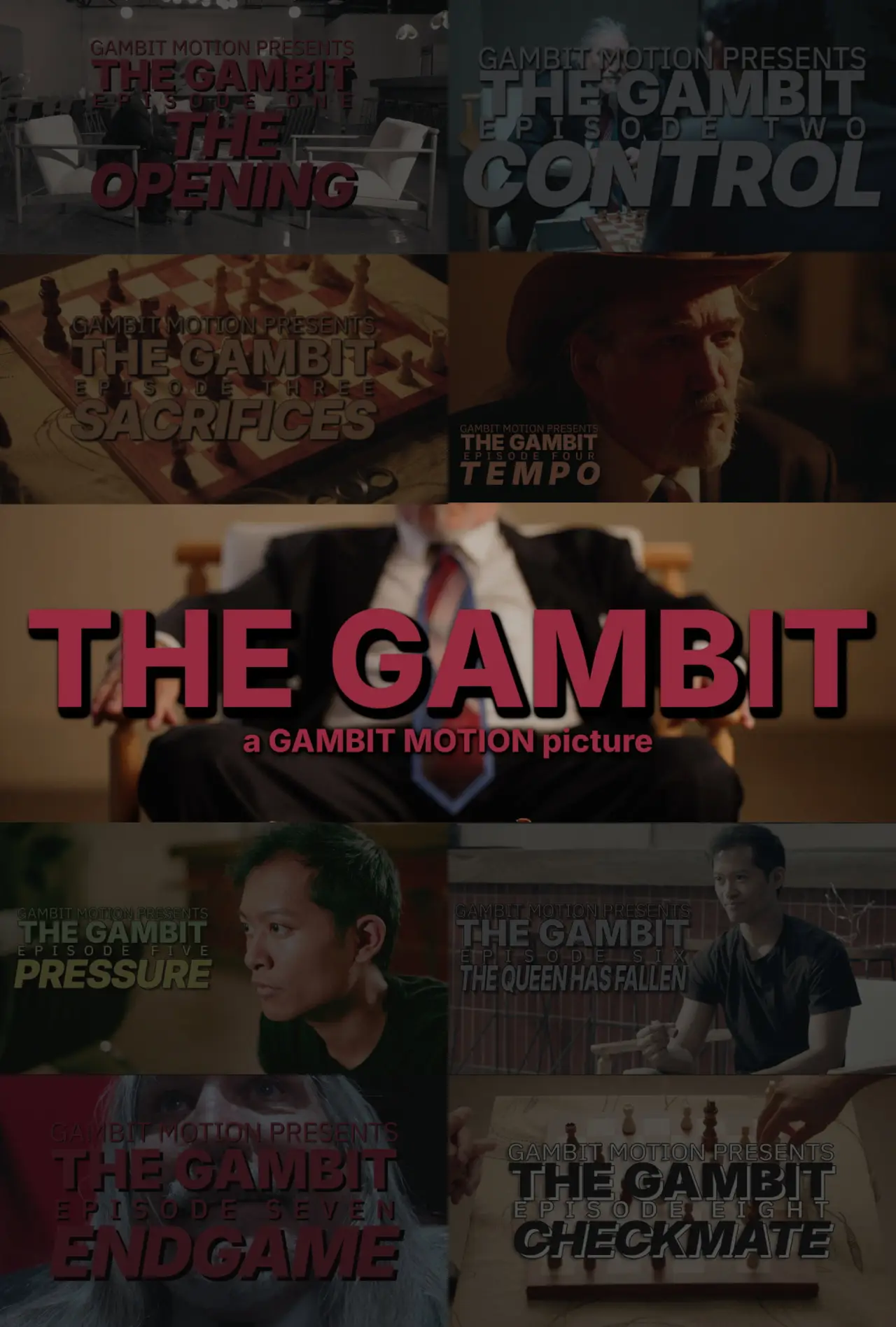 Plakat filmowy "The Gambit"