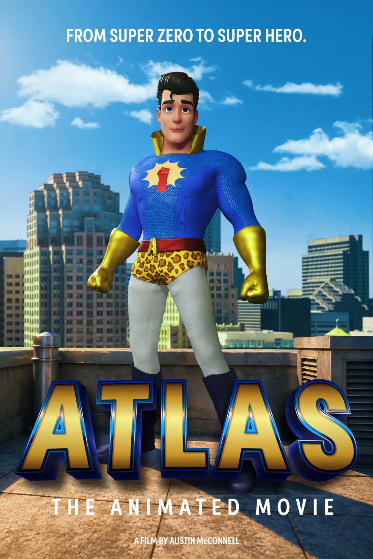 Plakat filmowy "Atlas: The Animated Movie"