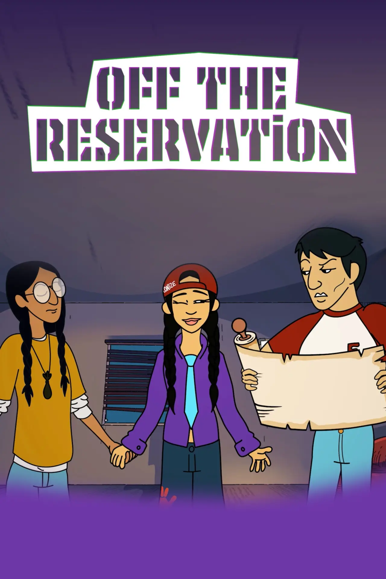 Plakat filmowy "Off the Reservation"