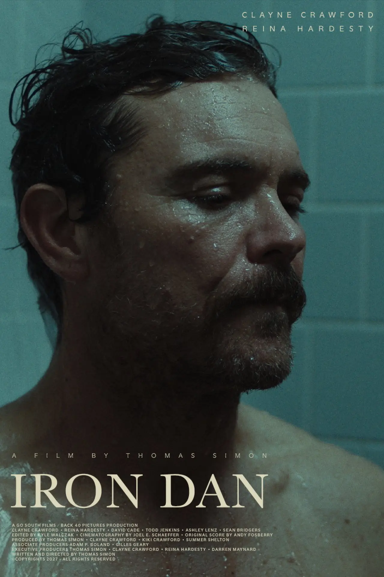 Plakat filmowy "Iron Dan"