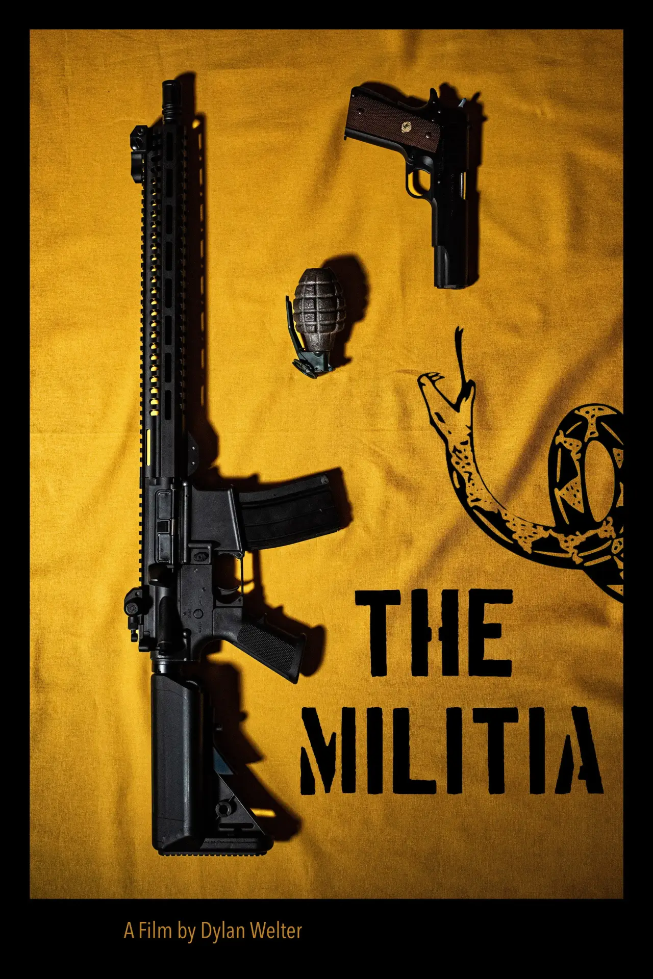 Plakat filmowy "The Militia"
