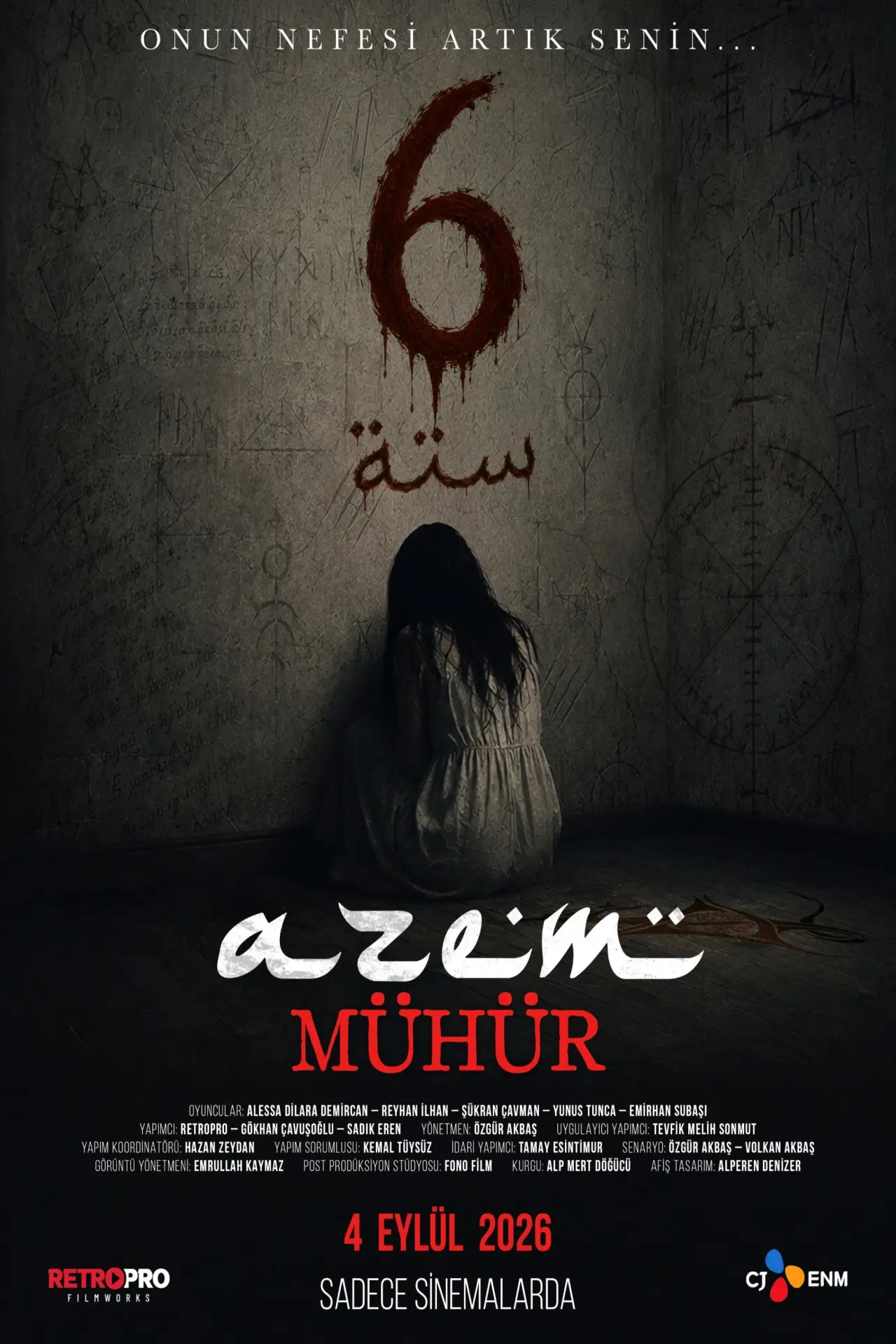 Plakat filmowy "Azem 6: Mühür"