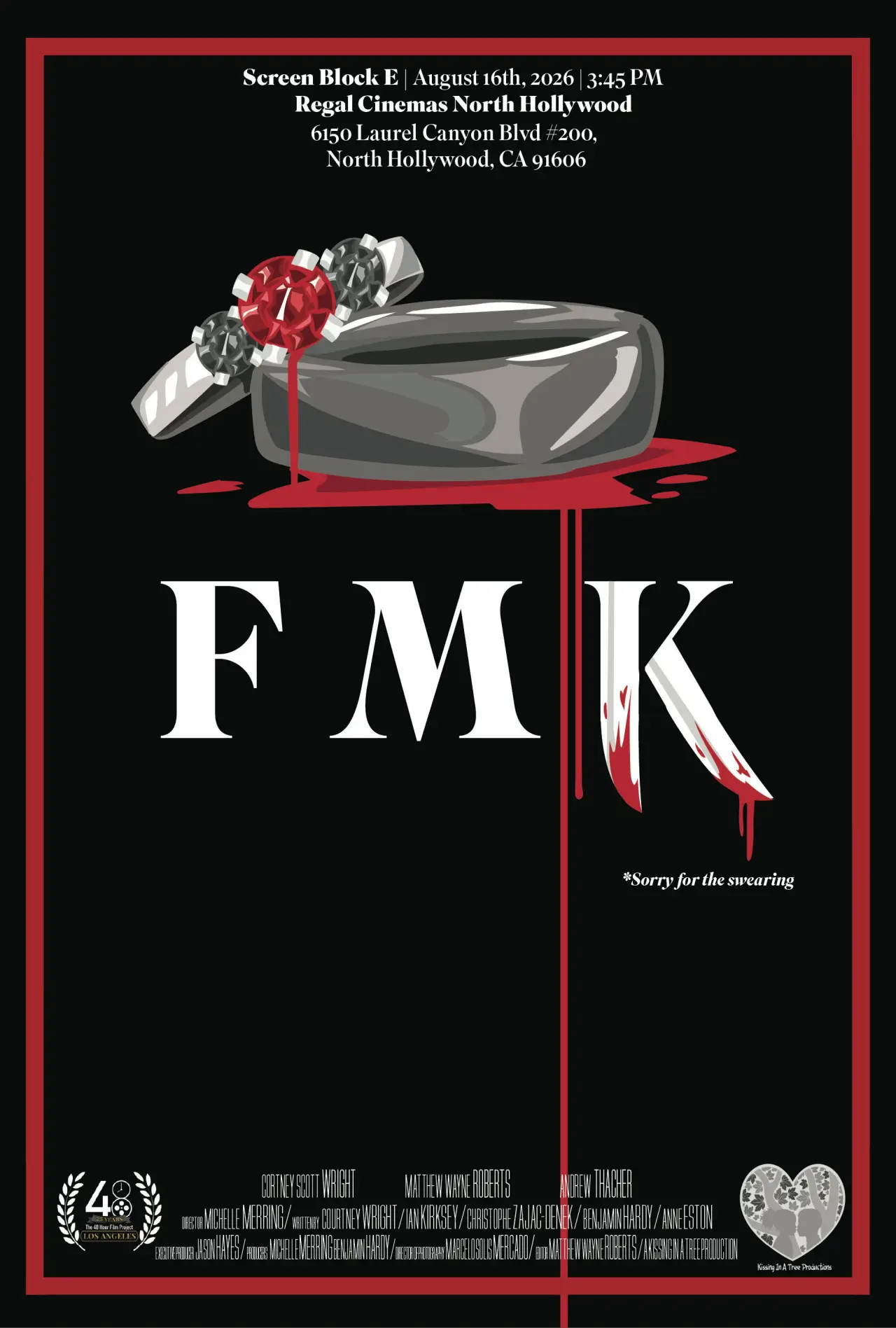 Plakat filmowy "F. M. K."