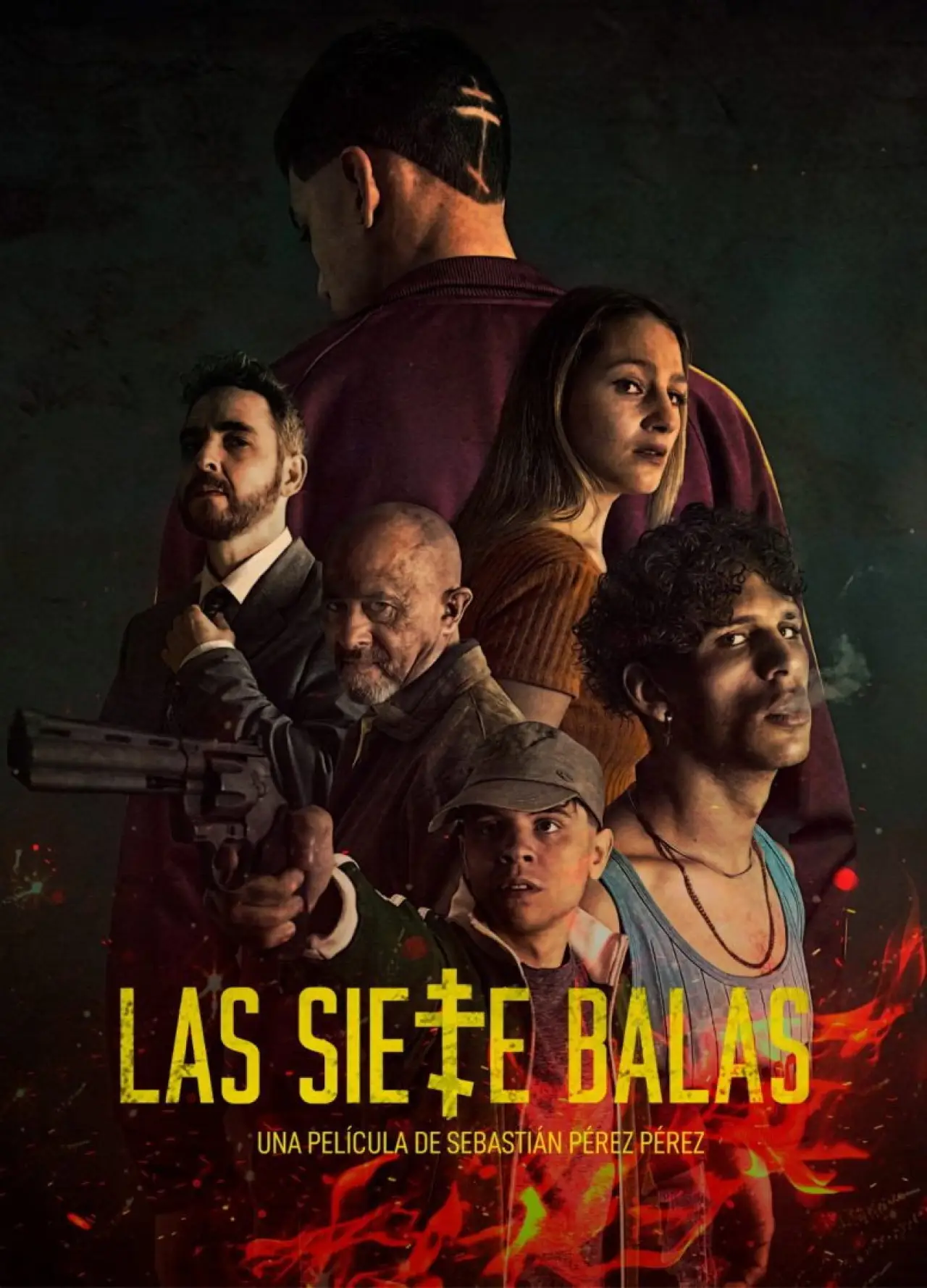 Plakat filmowy "Las 7 balas"