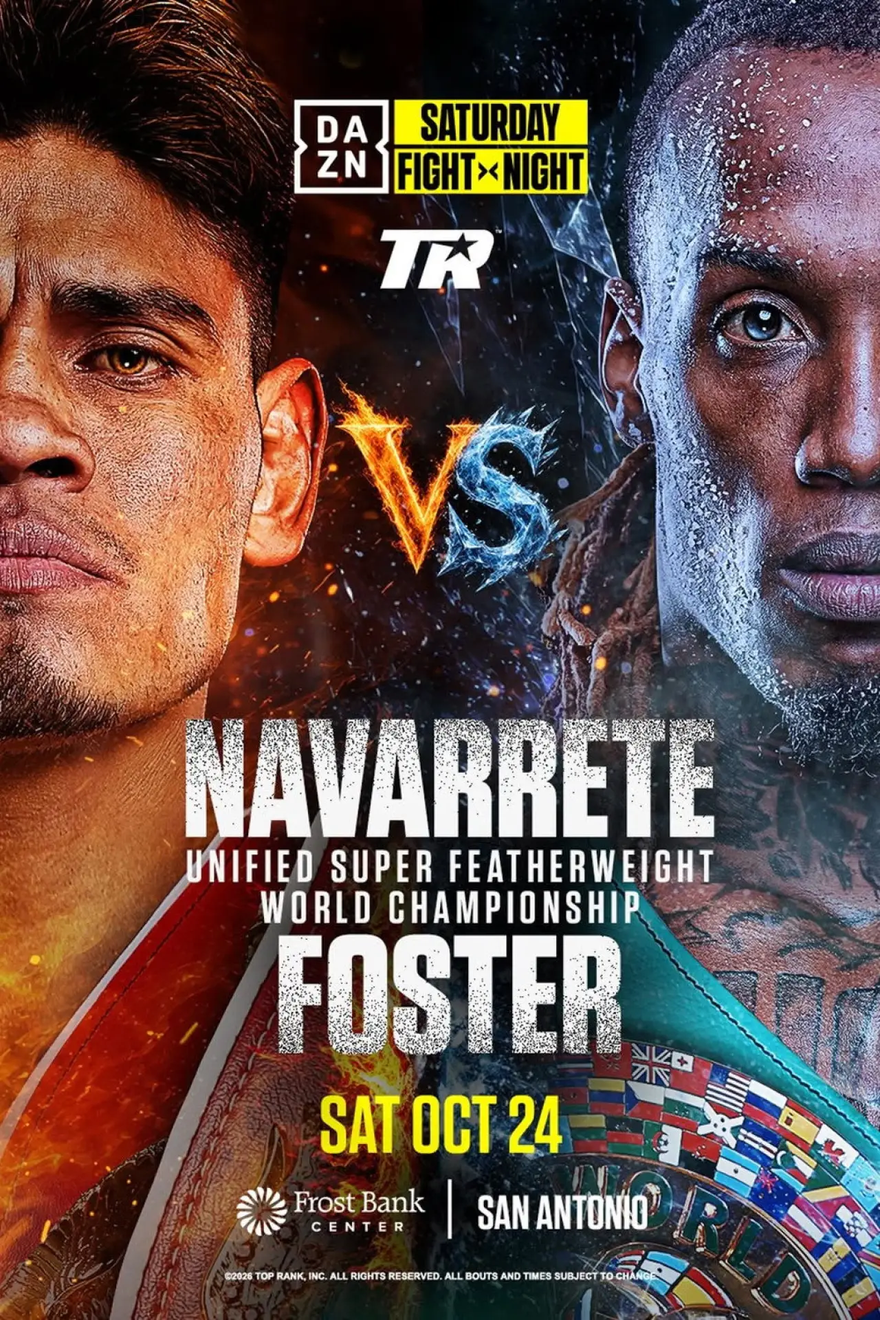 Plakat filmowy "Emanuel Navarrete vs. O’Shaquie Foster"