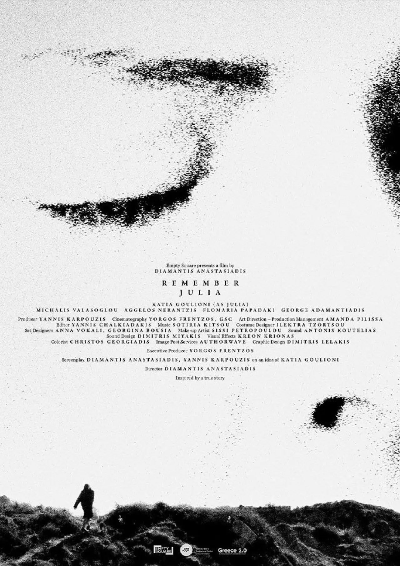 Plakat filmowy "Μια Μικρή Ιστορία Αντίστασης. Ιουλία Μπίμπα"