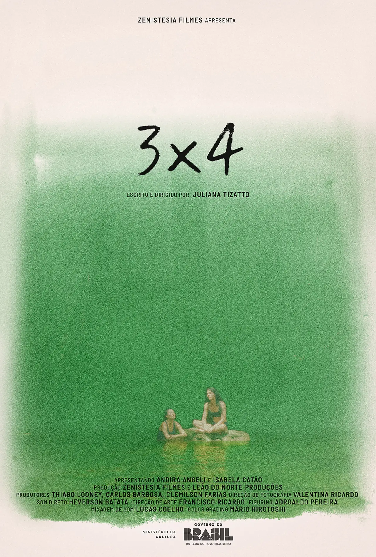 Plakat filmowy "3x4"