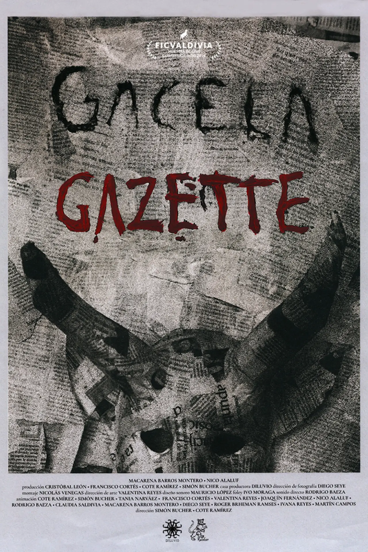 Plakat filmowy "Gacela Gazette"