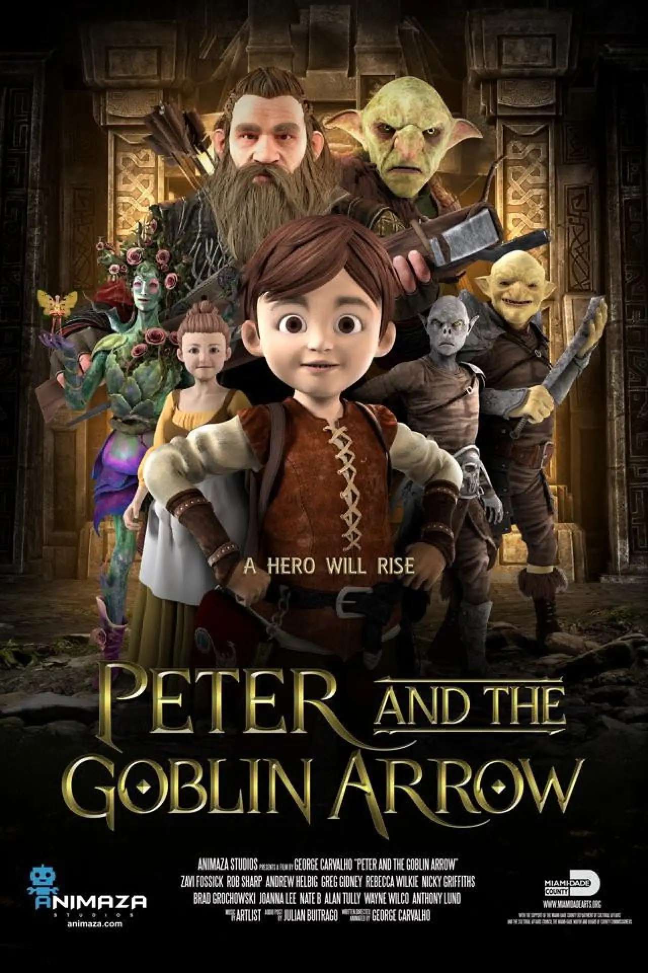 Plakat filmowy "Peter and the Goblin Arrow"