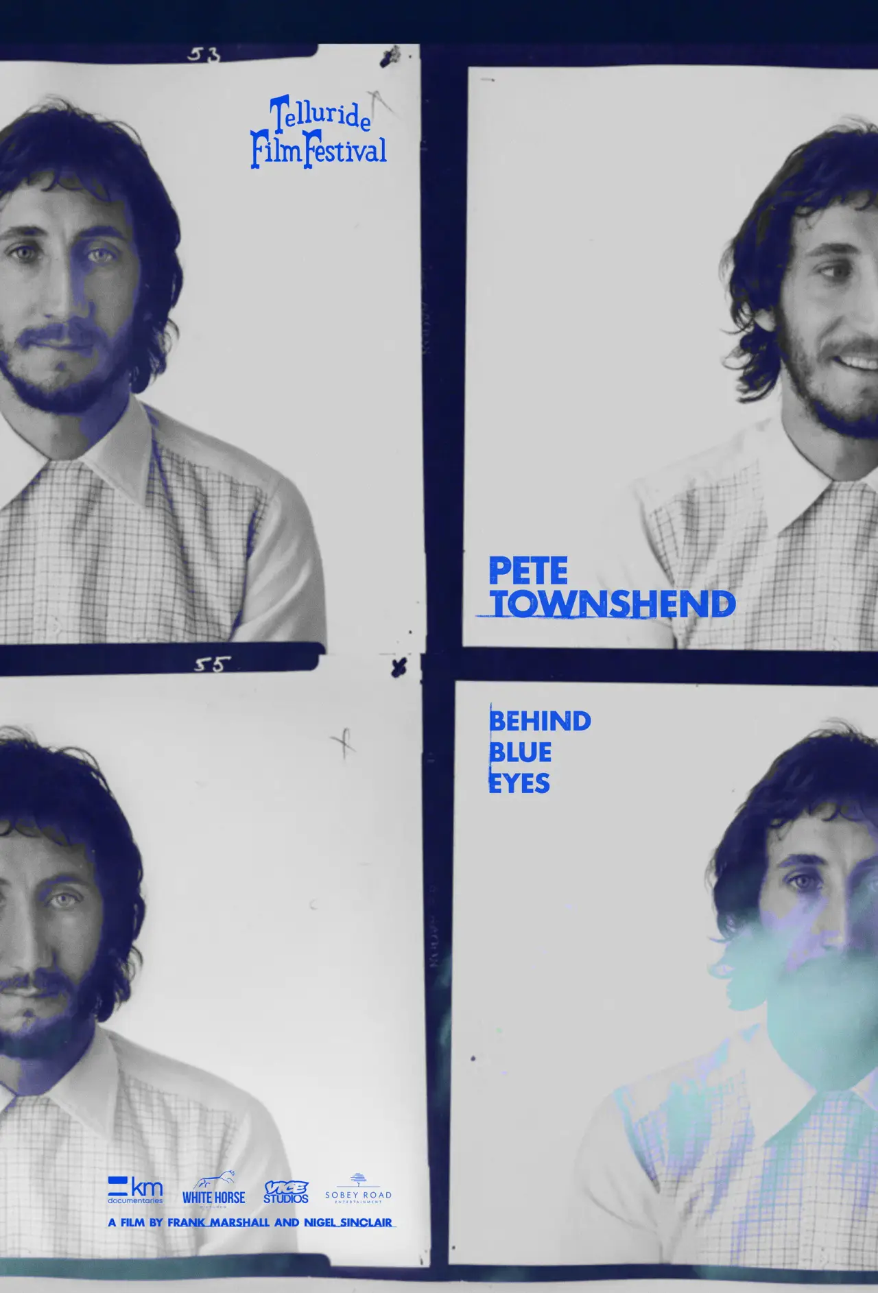 Plakat filmowy "Pete Townshend: Behind Blue Eyes"