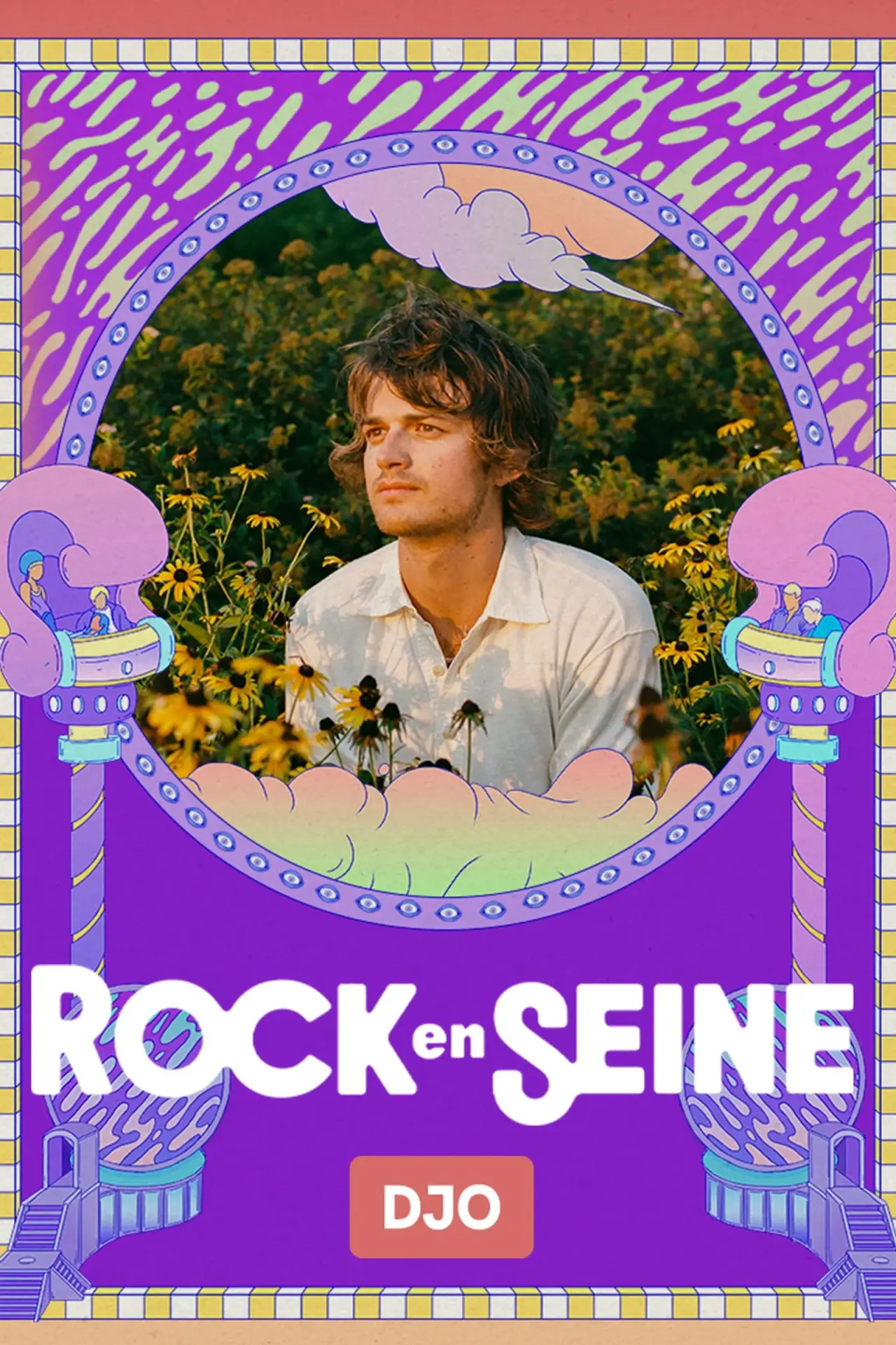 Plakat filmowy "Djo - Rock en Seine 2026"