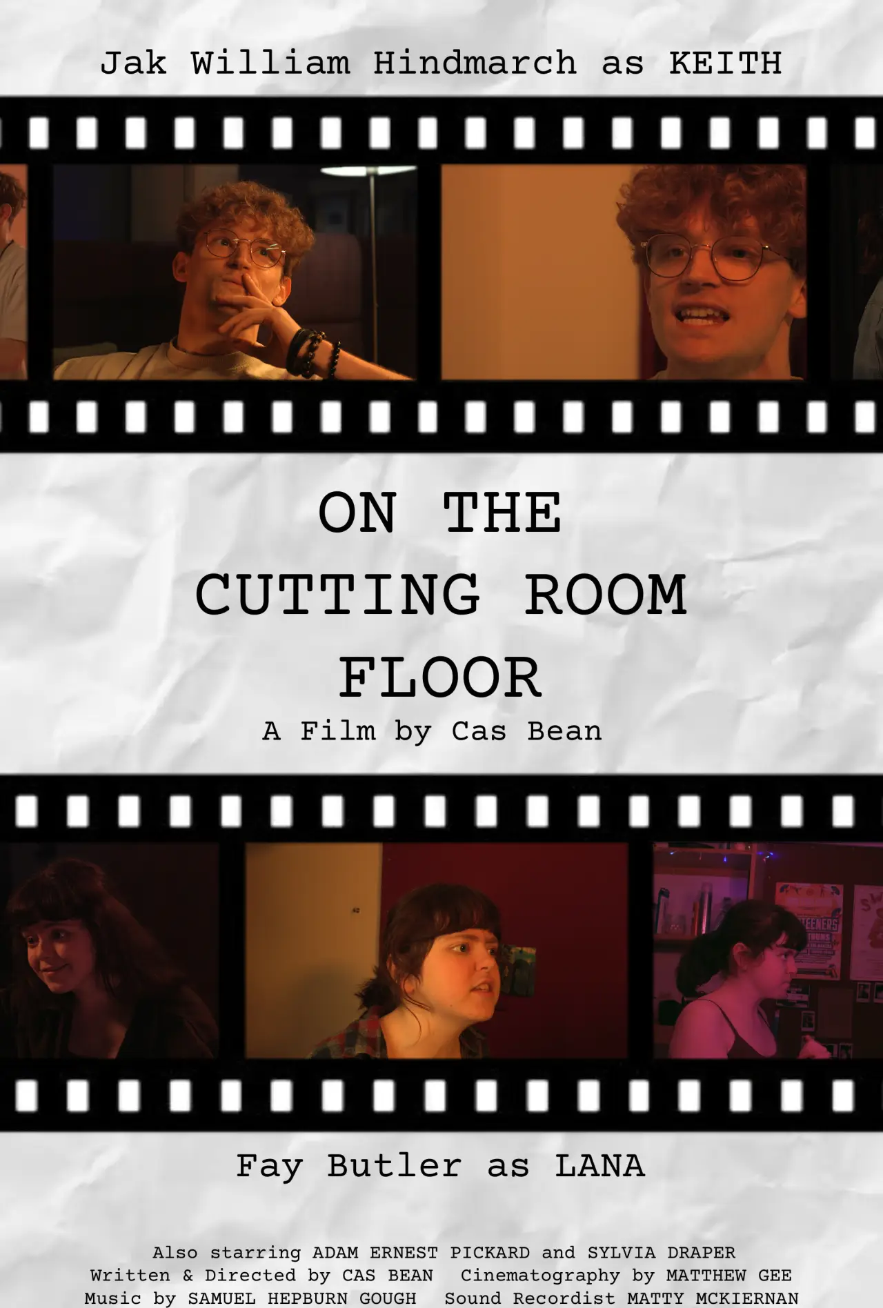 Plakat filmowy "On The Cutting Room Floor"