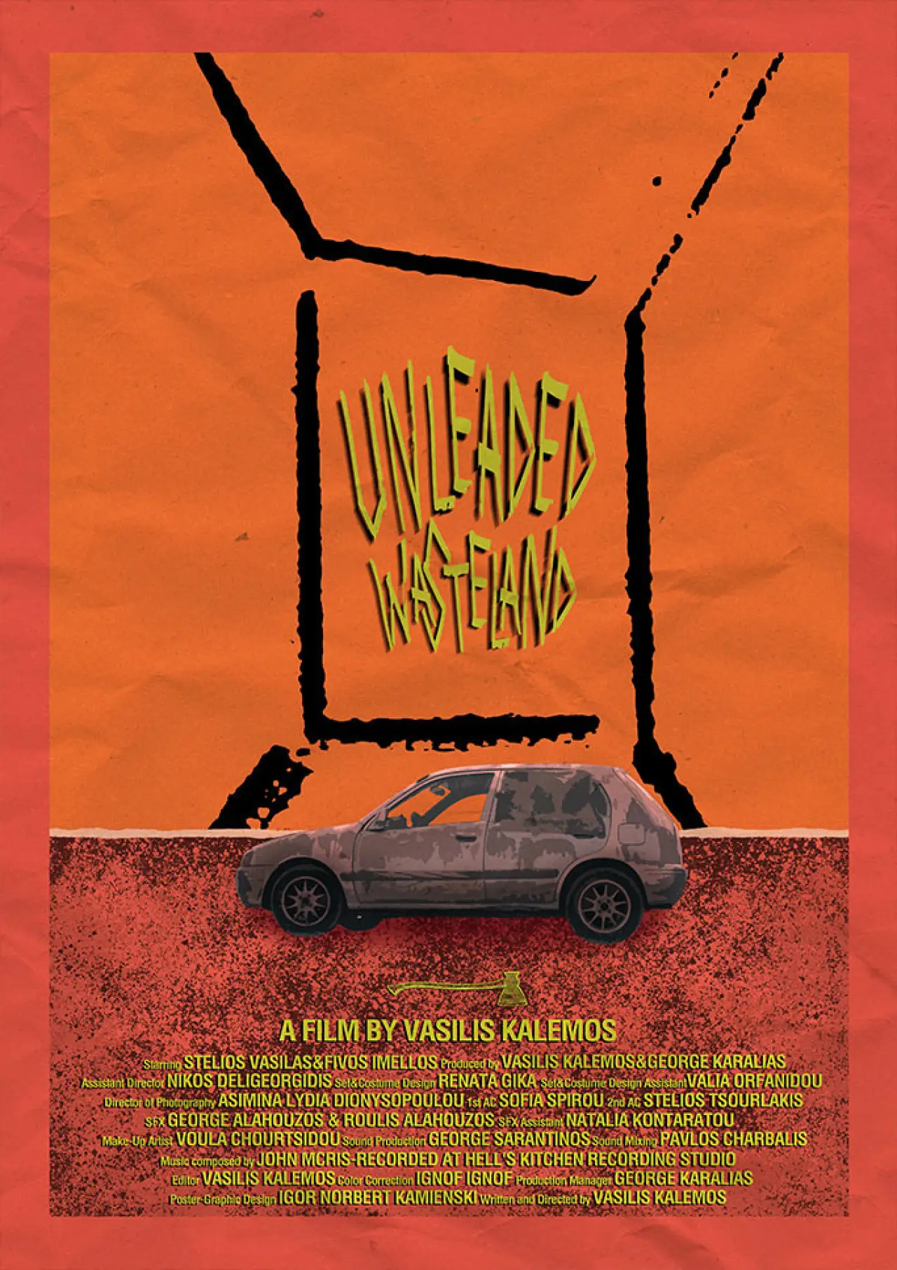 Plakat filmowy "Unleaded Wasteland"