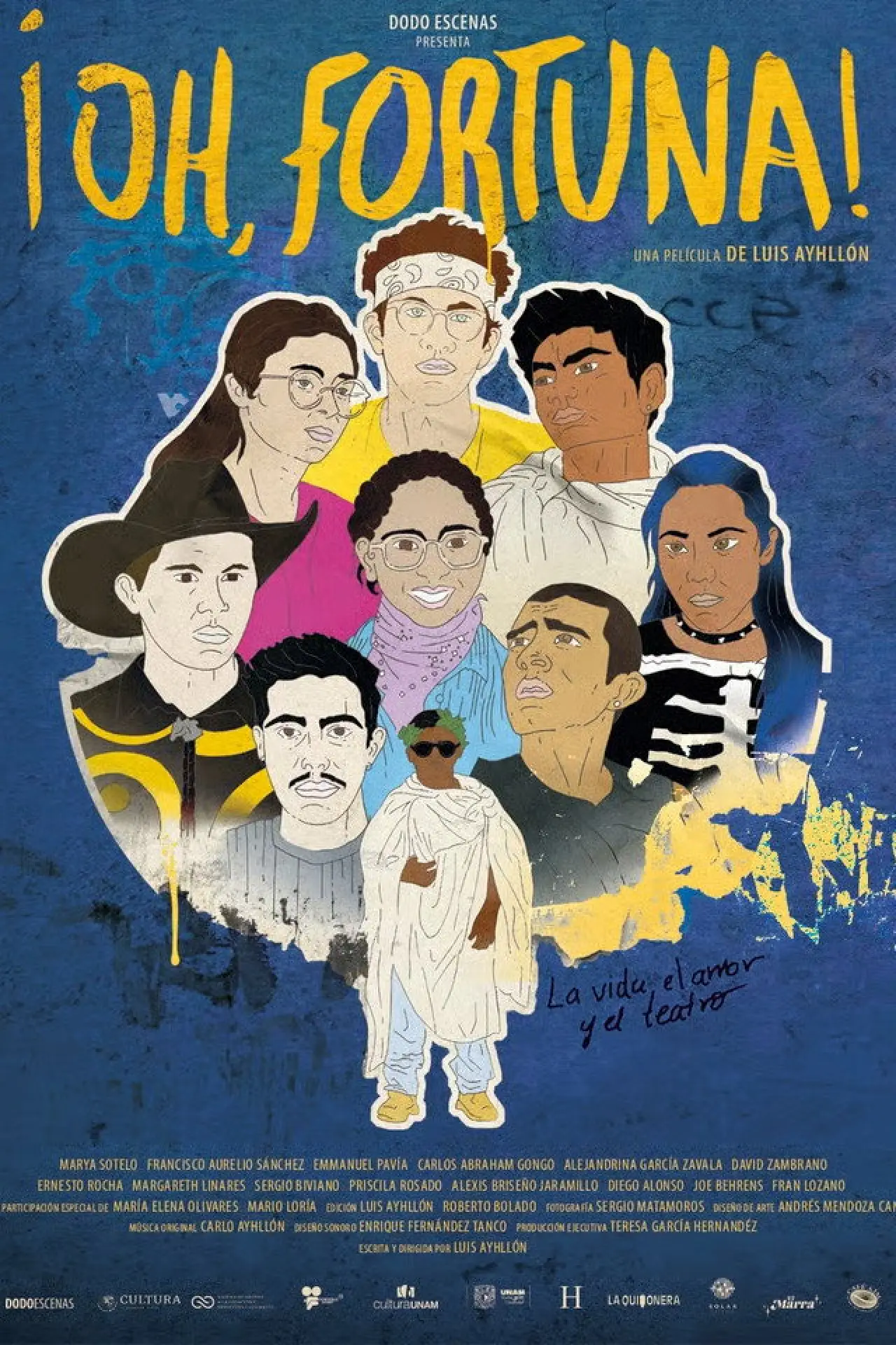 Plakat filmowy "Oh, fortuna"
