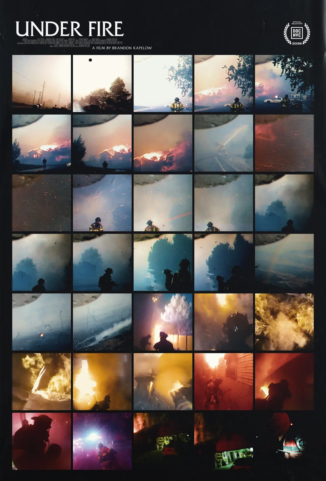 Plakat filmowy "Under Fire"