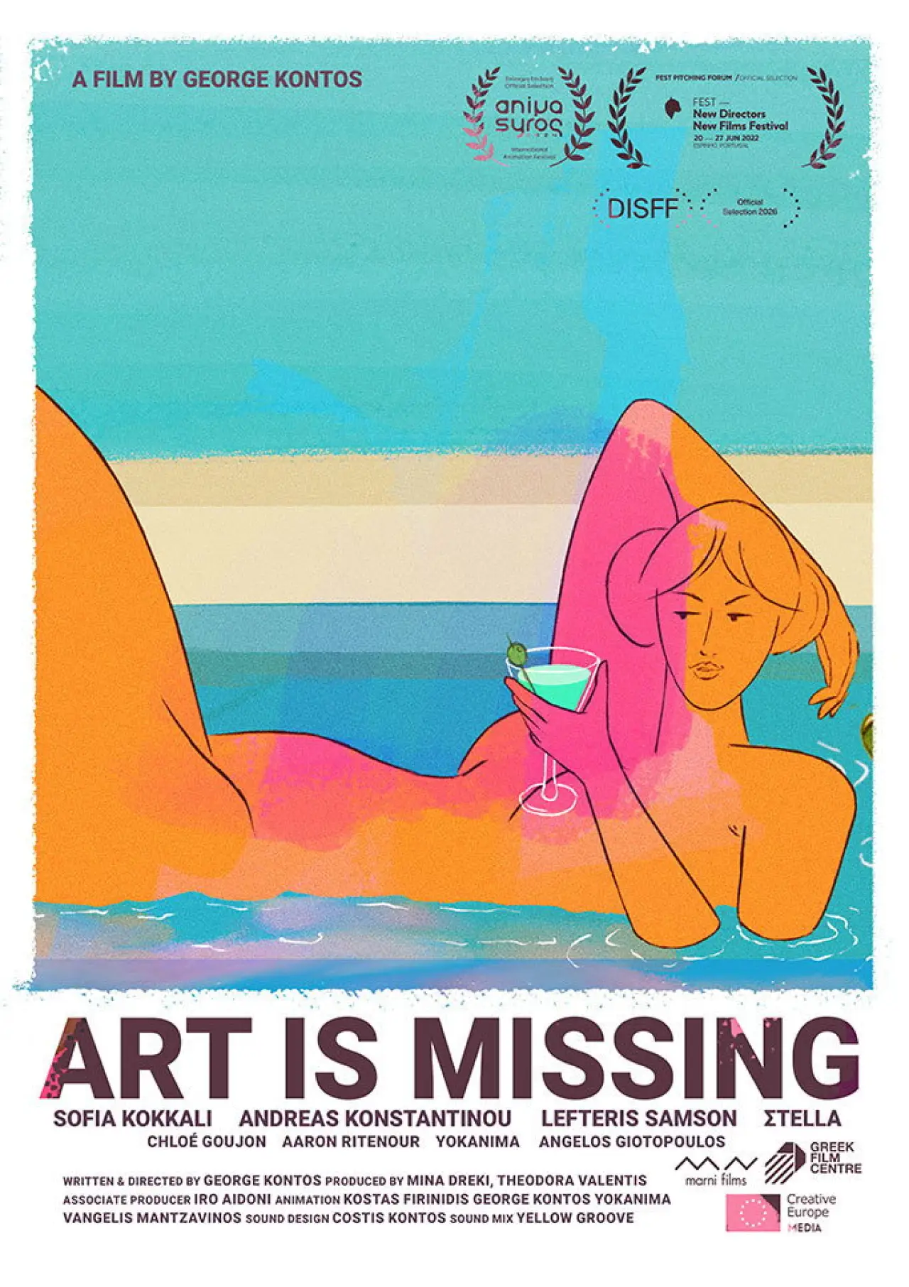 Plakat filmowy "Art Is Missing"