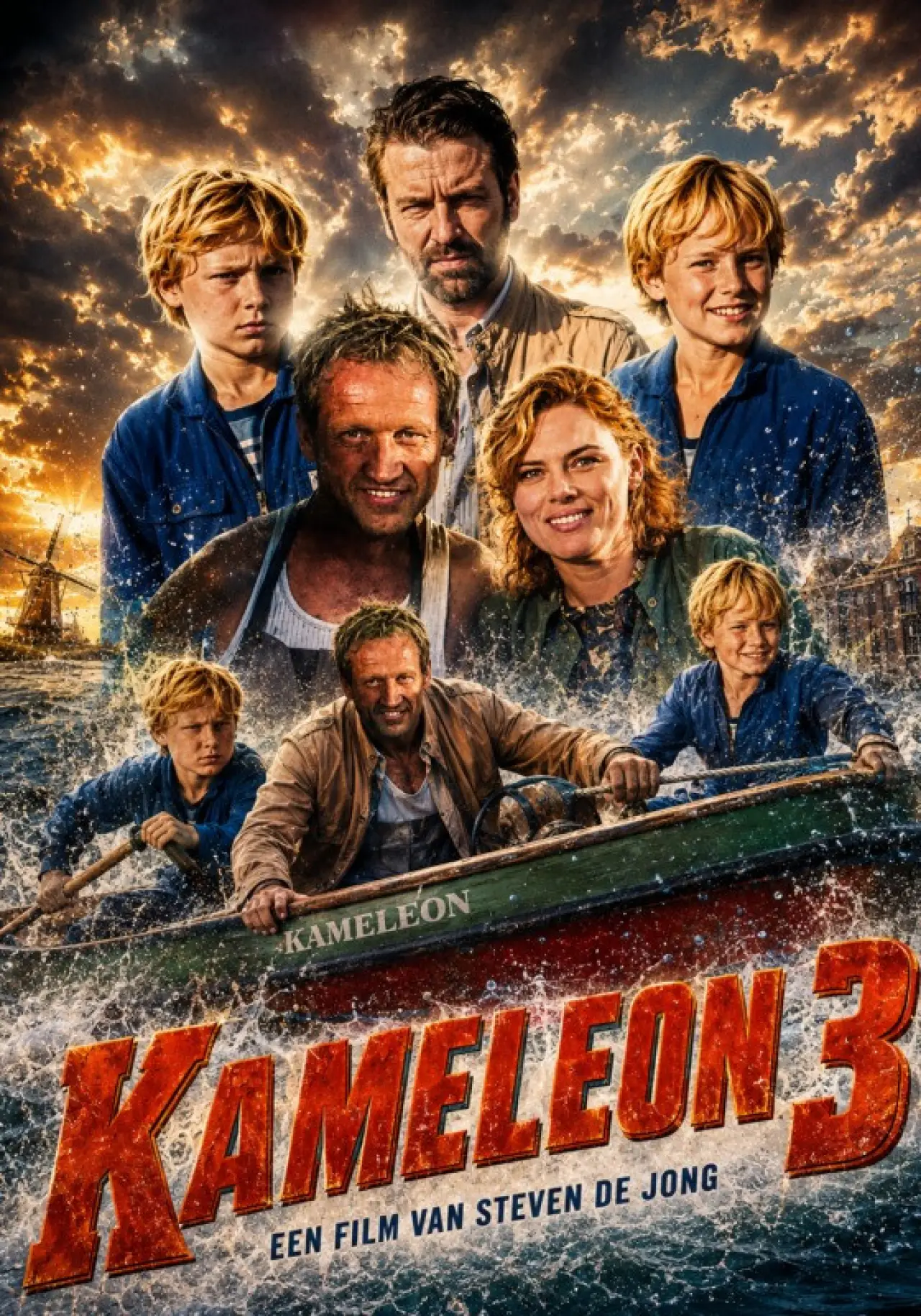 Plakat filmowy "Kameleon 3"
