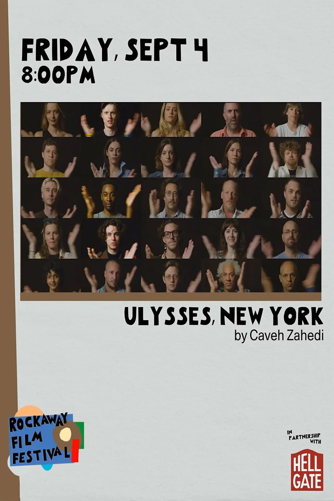Plakat filmowy "Ulysses, New York"