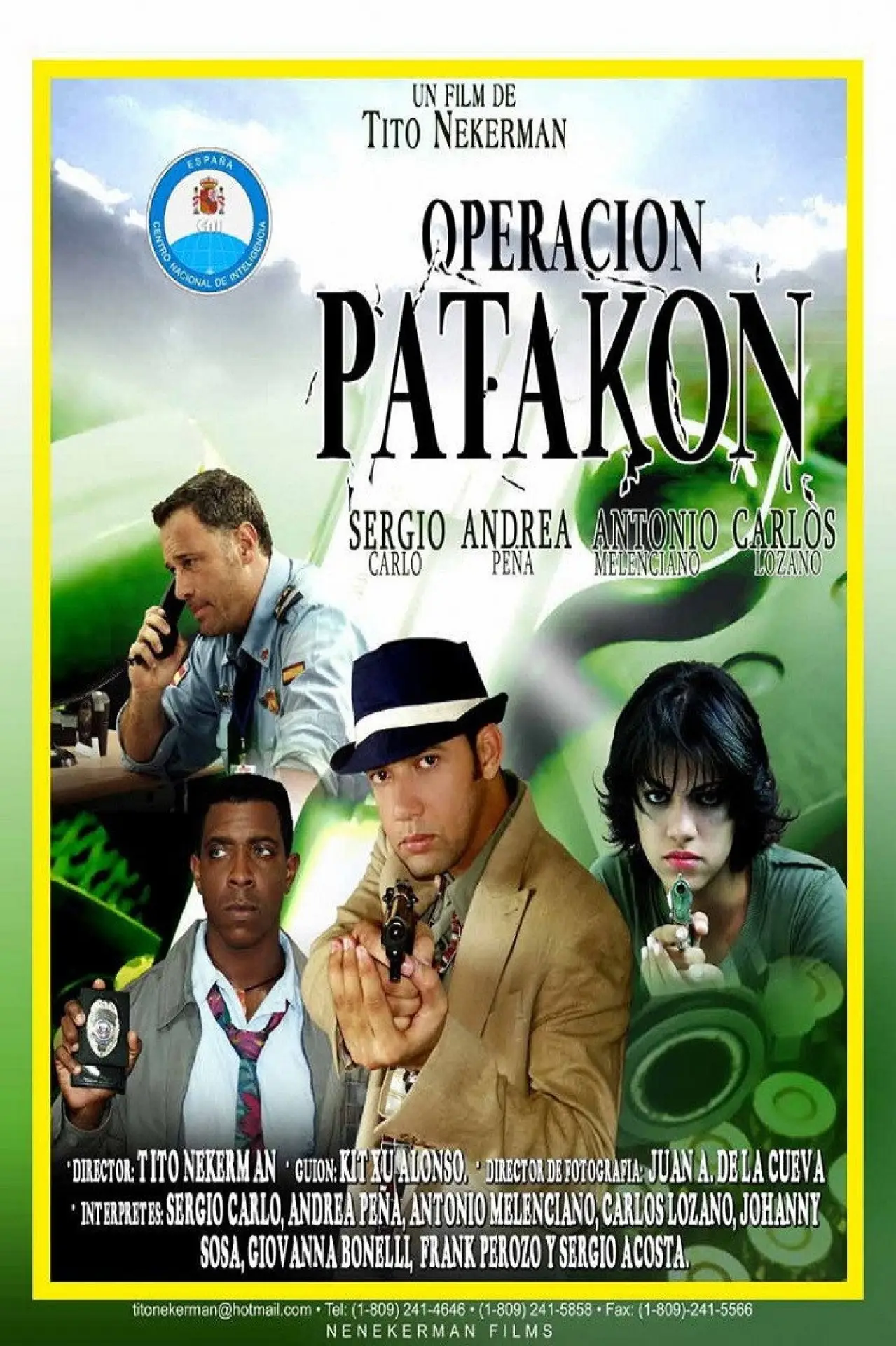 Plakat filmowy "Operación Patakón"