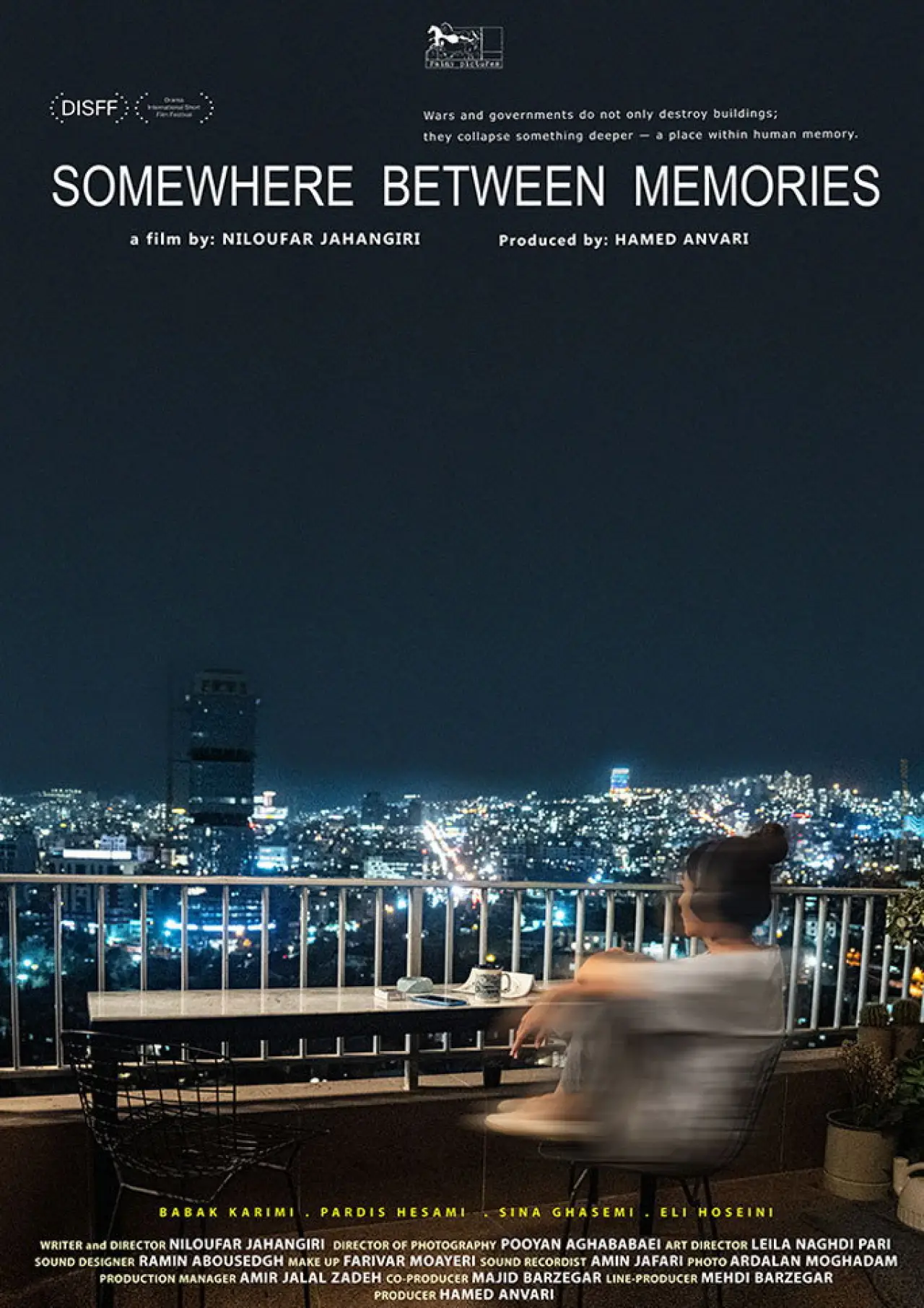 Plakat filmowy "Somewhere Between Memories"