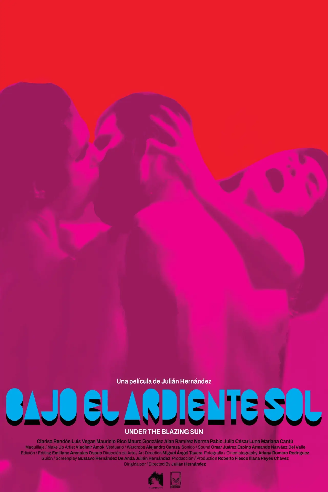 Plakat filmowy "Bajo el ardiente sol"