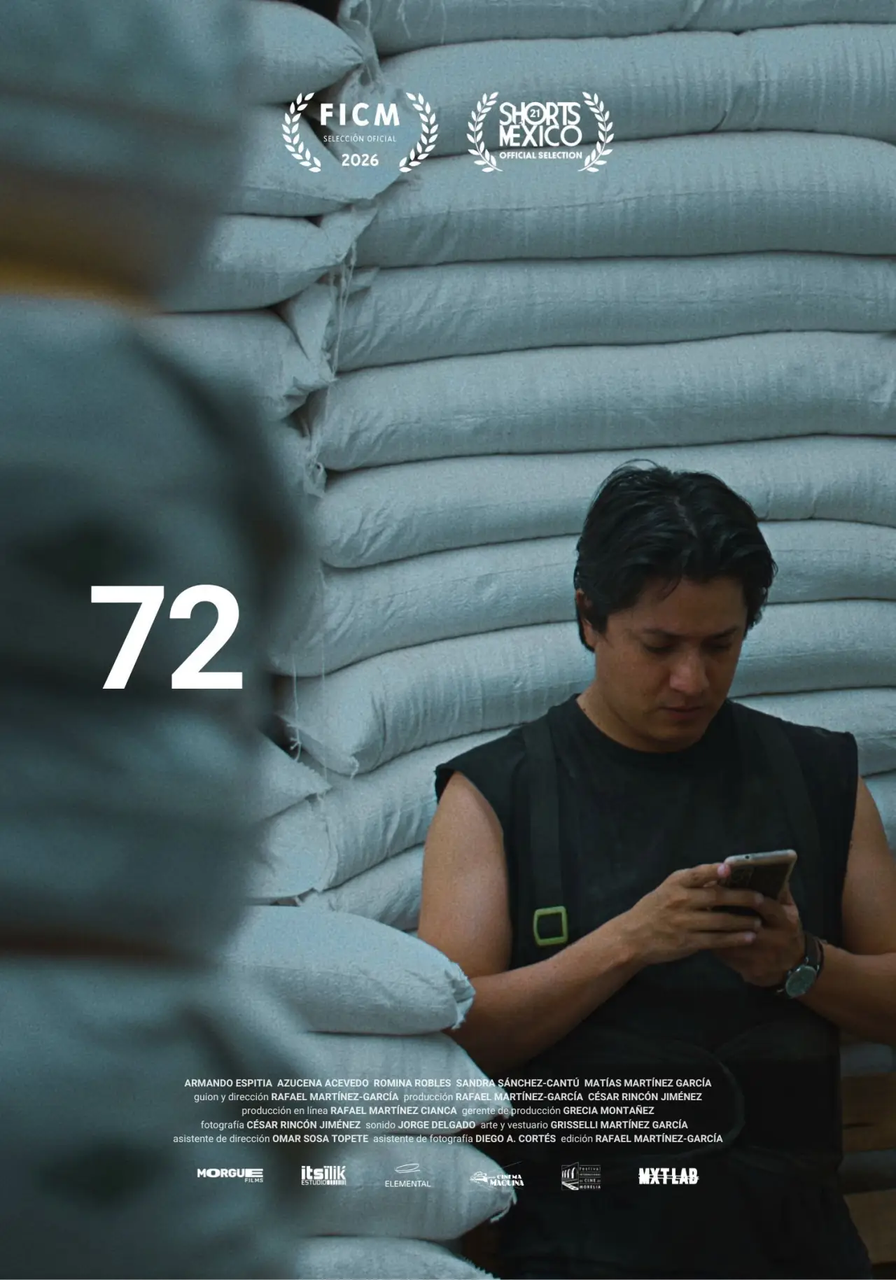 Plakat filmowy "72"