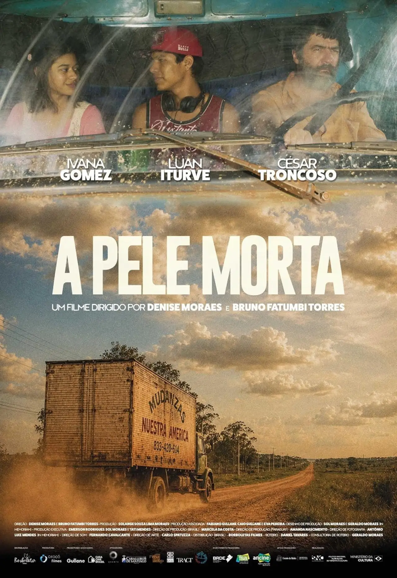 Plakat filmowy "A Pele Morta"