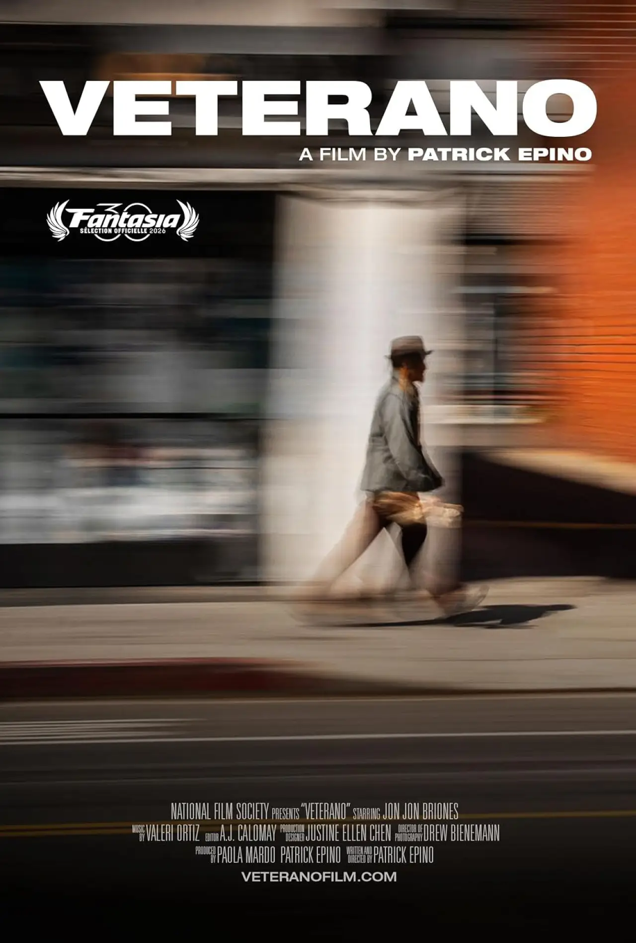 Plakat filmowy "Veterano"
