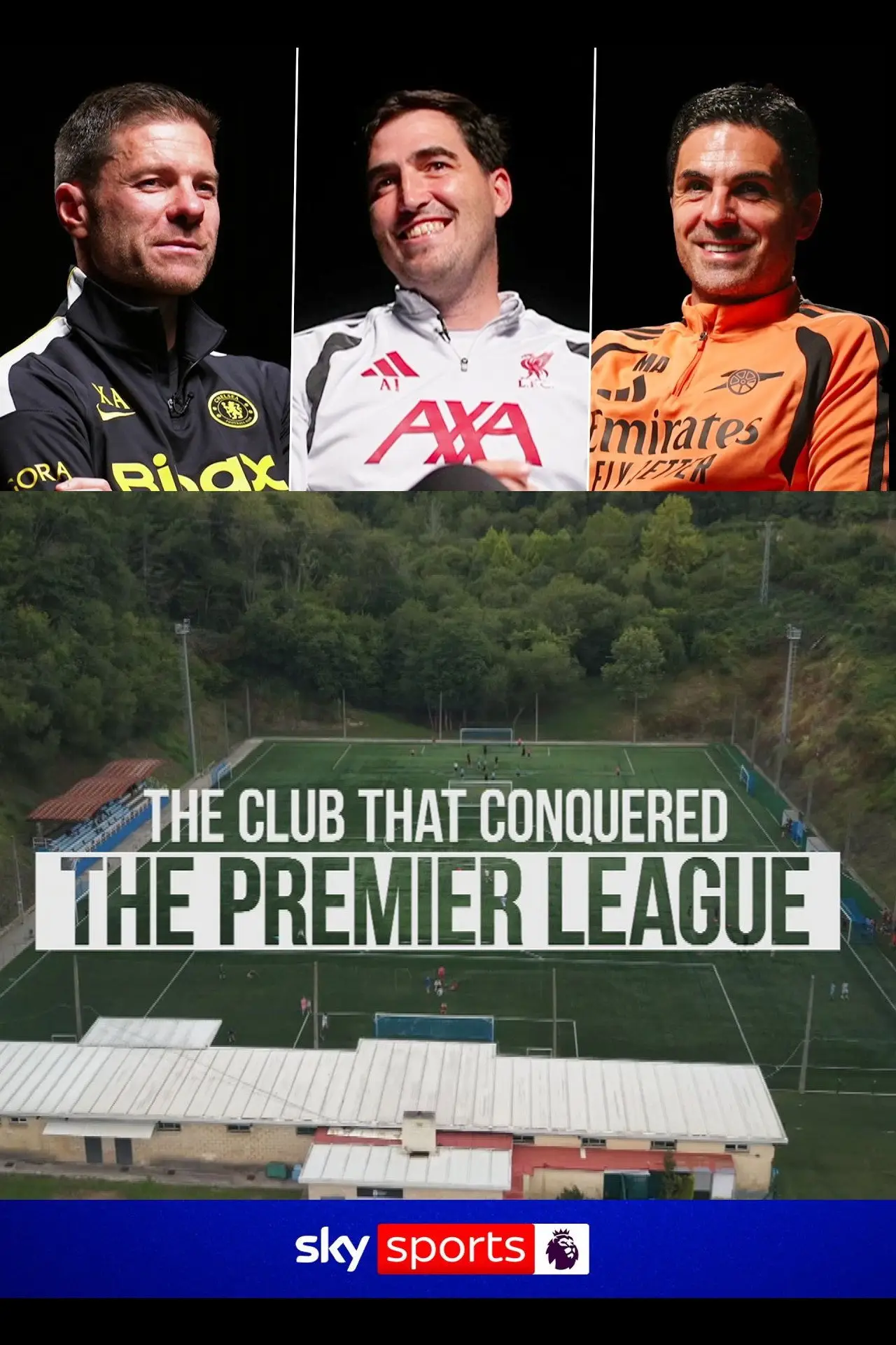Plakat filmowy "The Club That Conquered the Premier League"