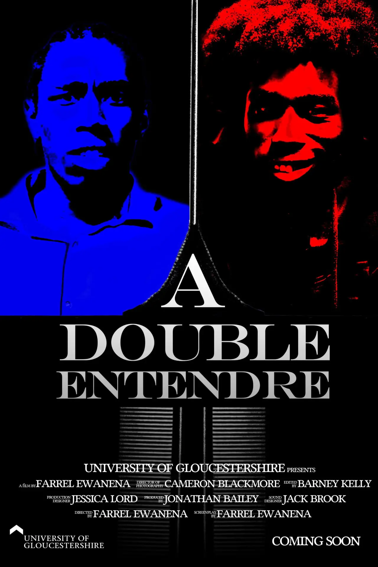 Plakat filmowy "A Double Entendre"