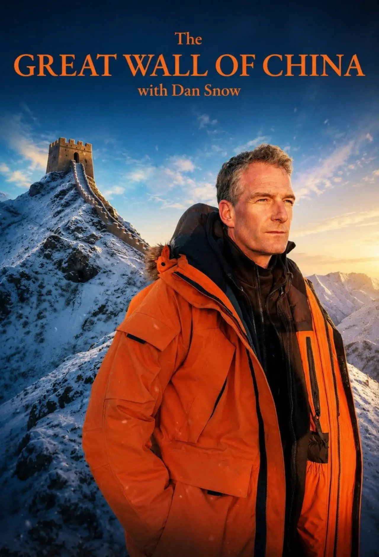 Plakat filmowy "The Great Wall of China with Dan Snow"