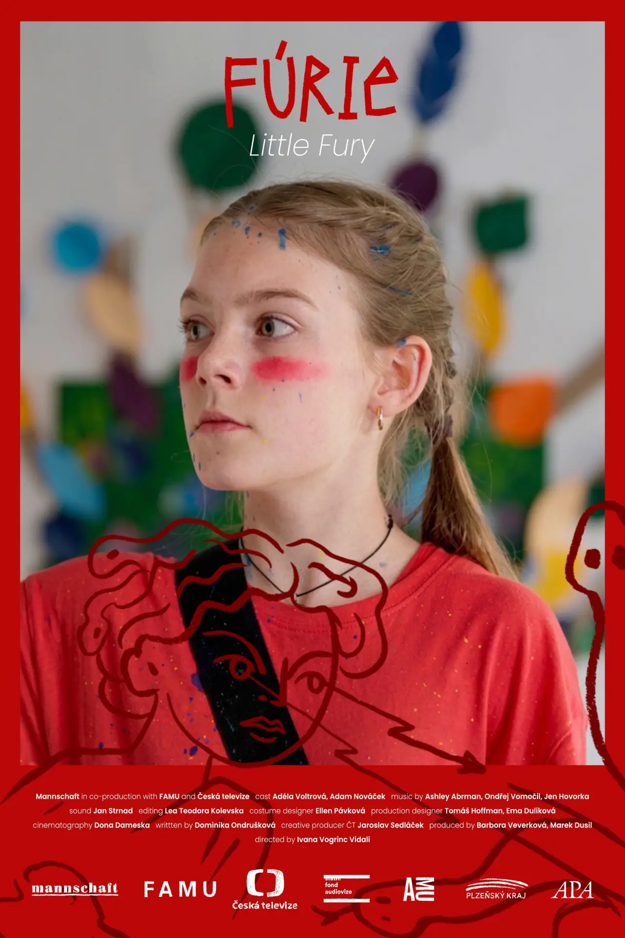 Plakat filmowy "Fúrie"